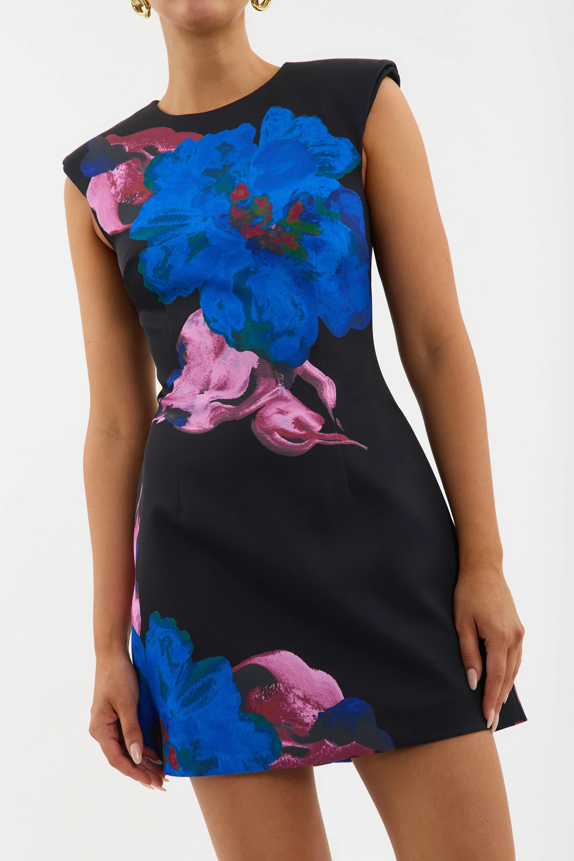 Acid Bloom Mini Dress - Image 5