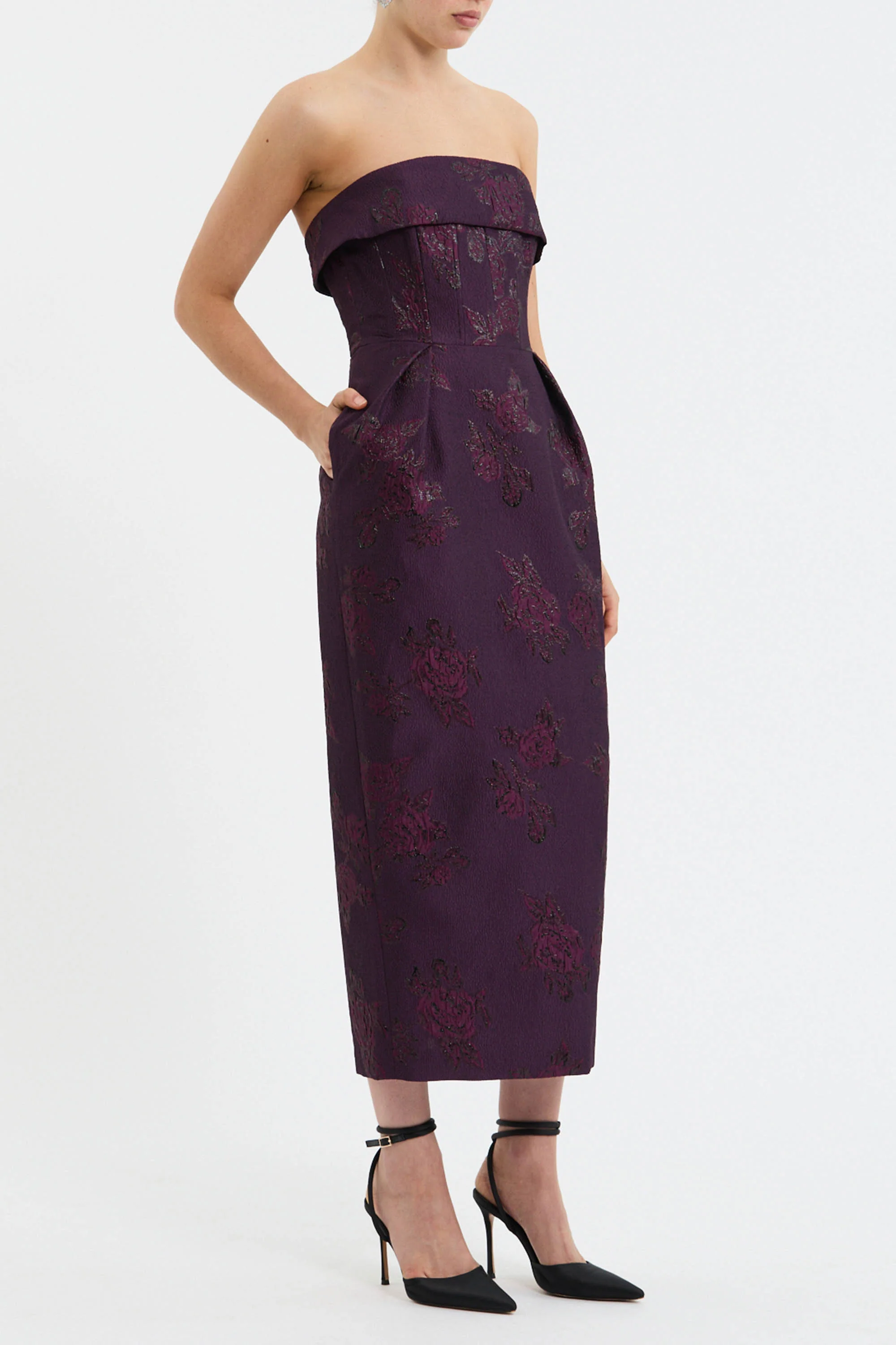 Afina Midi Dress - Image 3