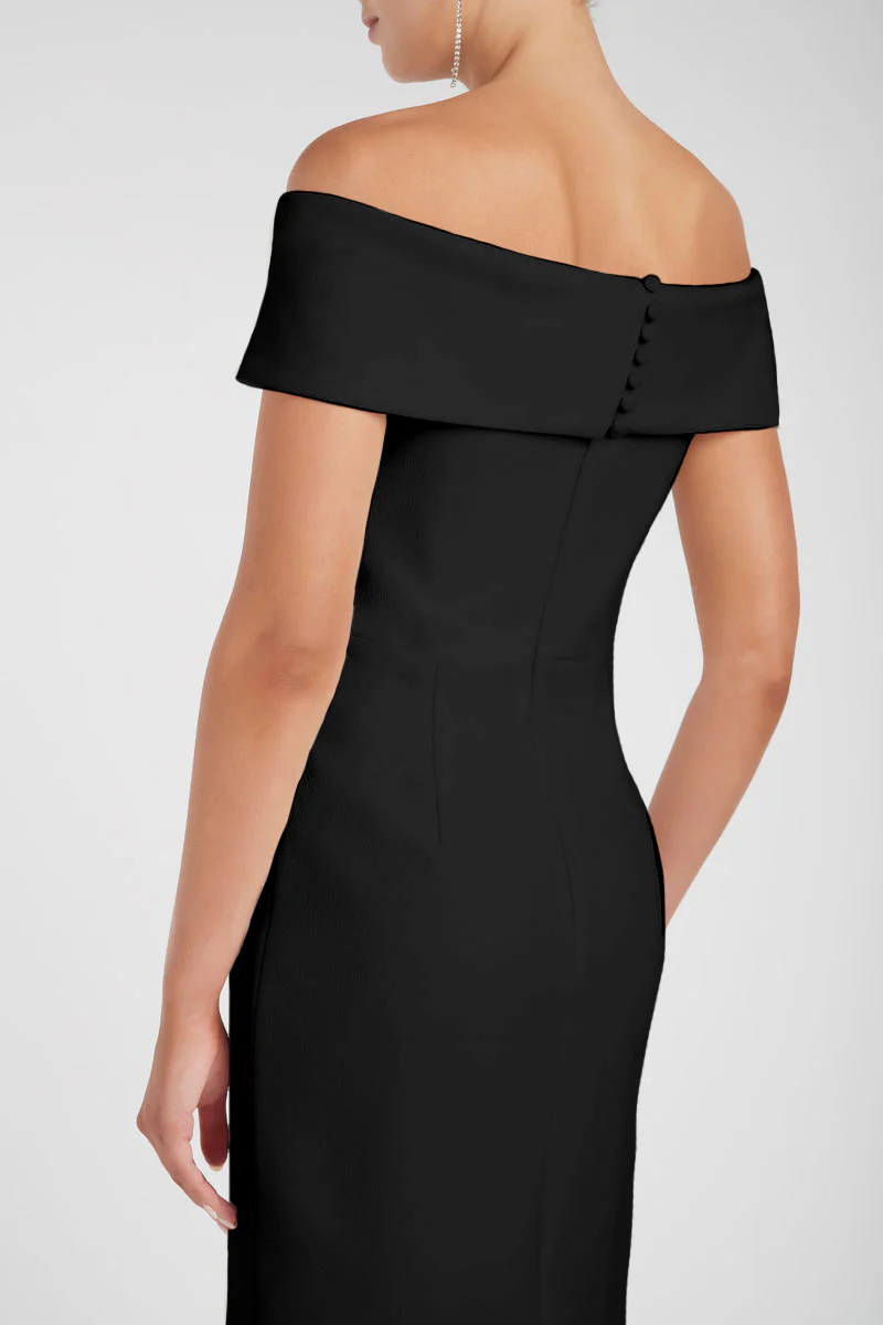 Amore Off Shoulder Midi Dress - Image 5