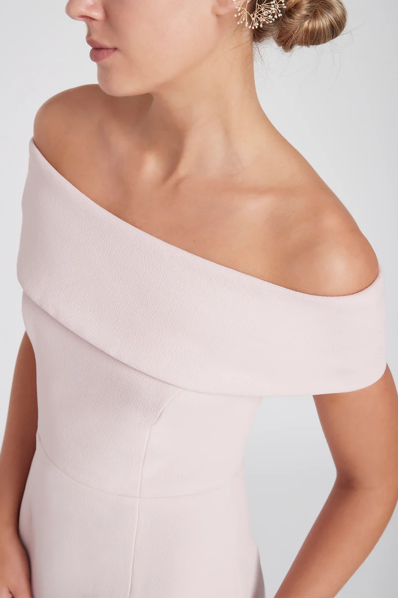 Amore Off Shoulder Midi Dress - Image 4