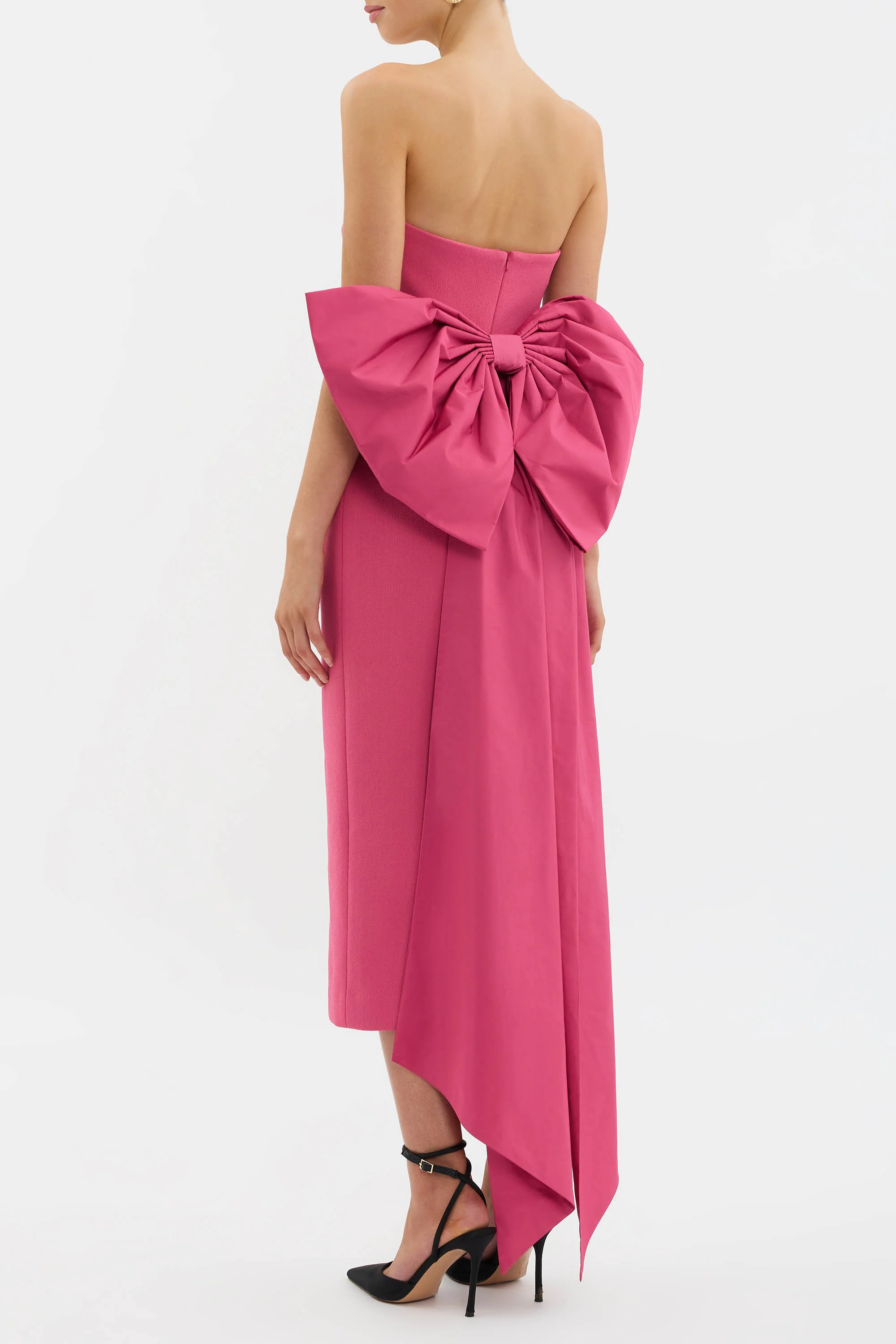 Anais Bow Midi Dress - Image 5