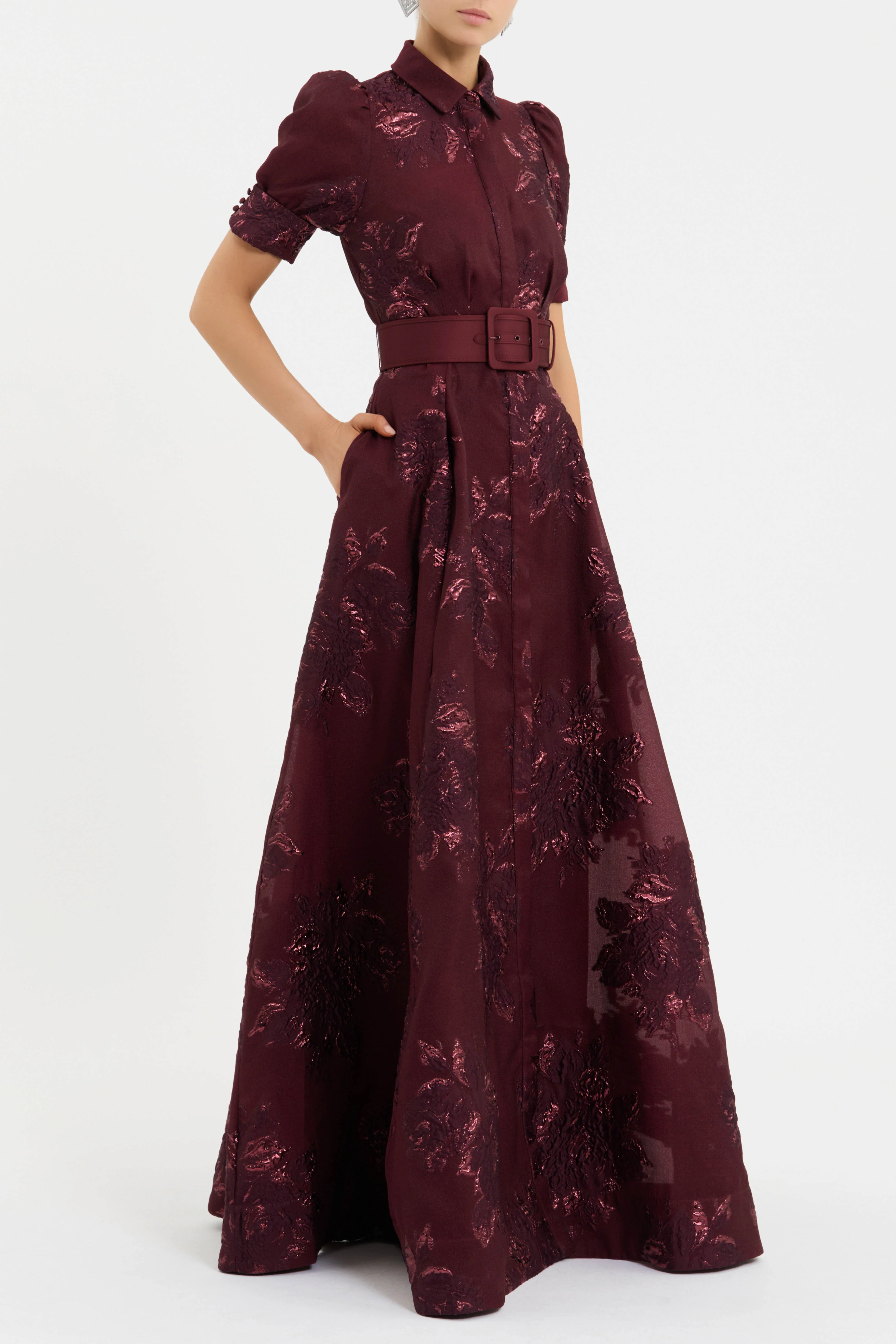 Arlette Short Sleeve Gown - Image 3