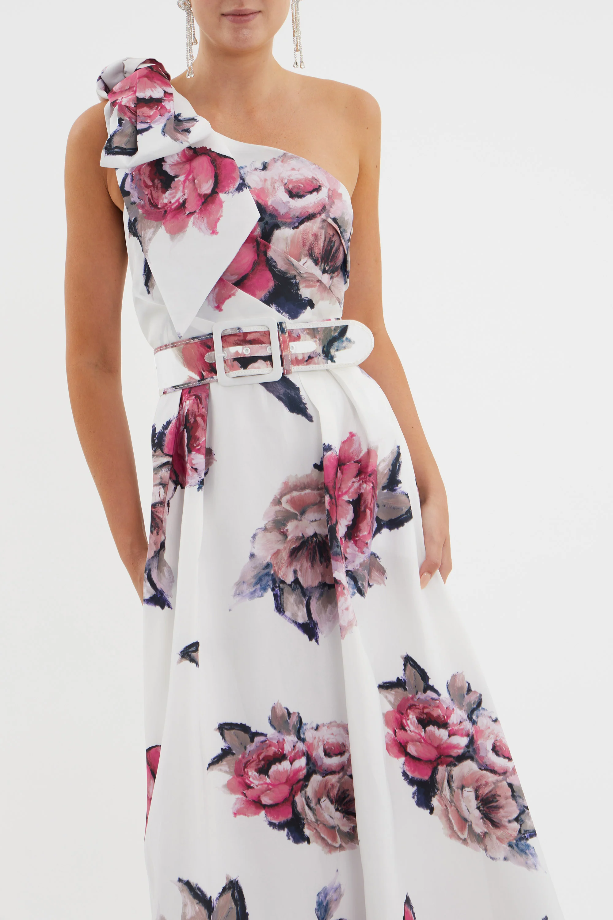 Aveline One Shoulder Gown - Image 5