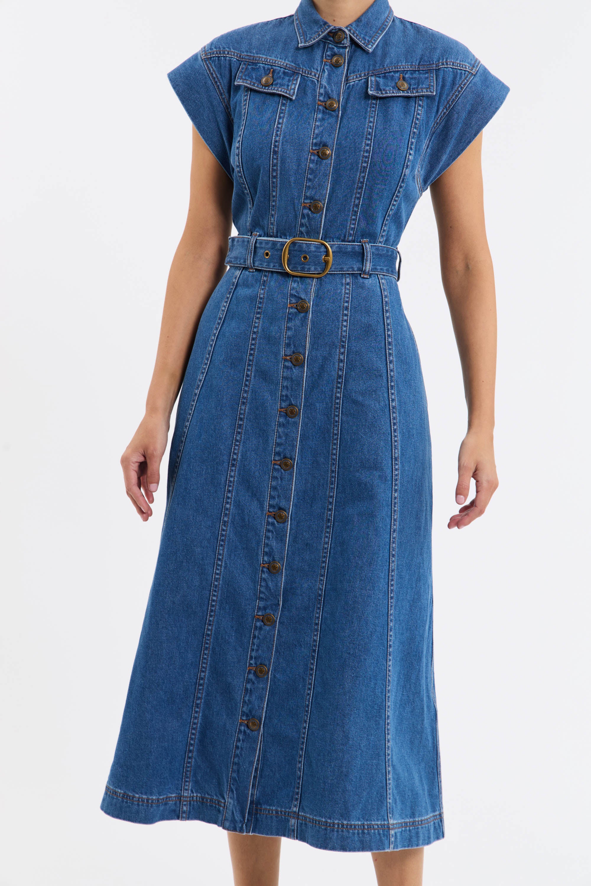 Aviator Midi Dress - Image 5