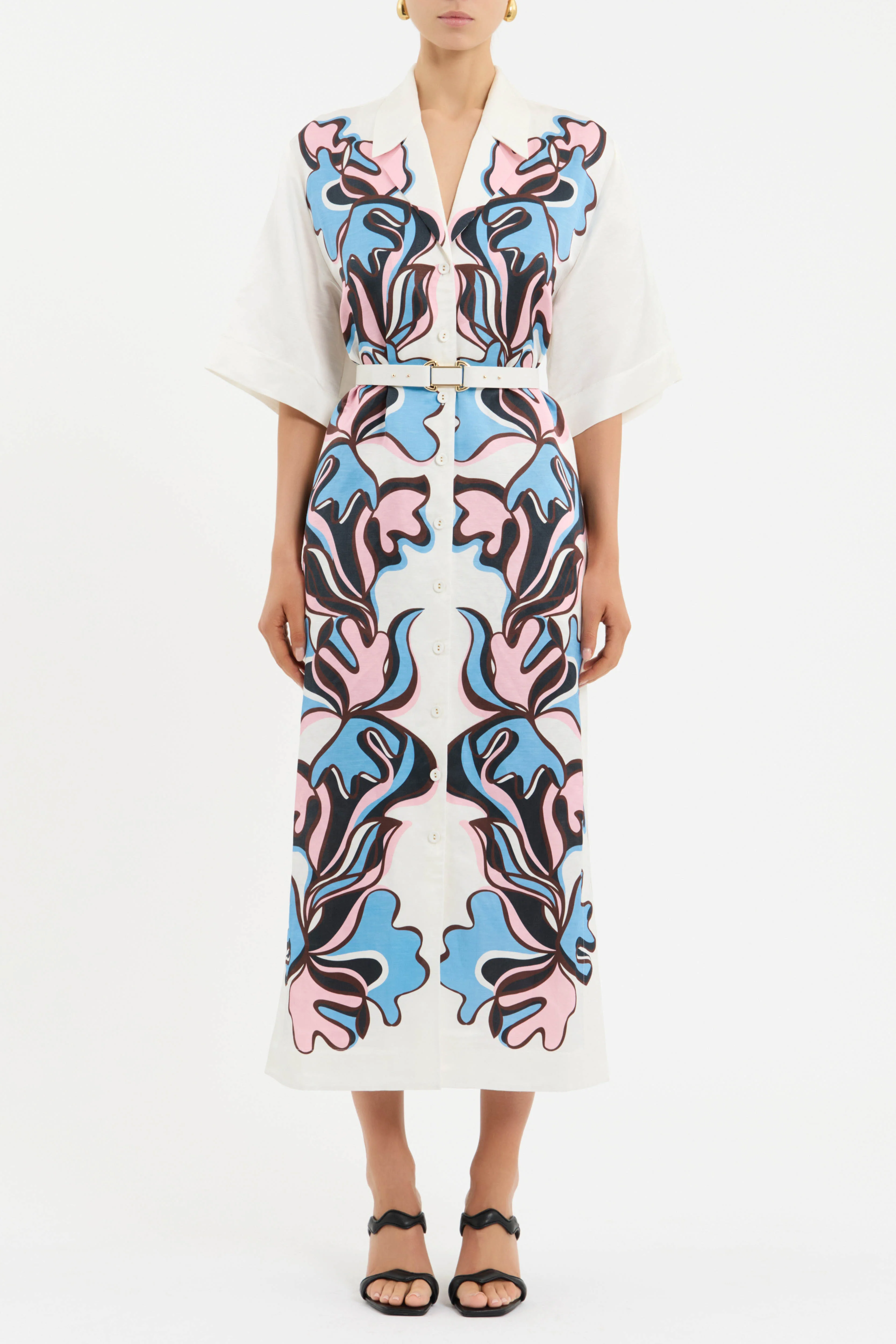 Barbados Breeze Midi Dress - Image 2