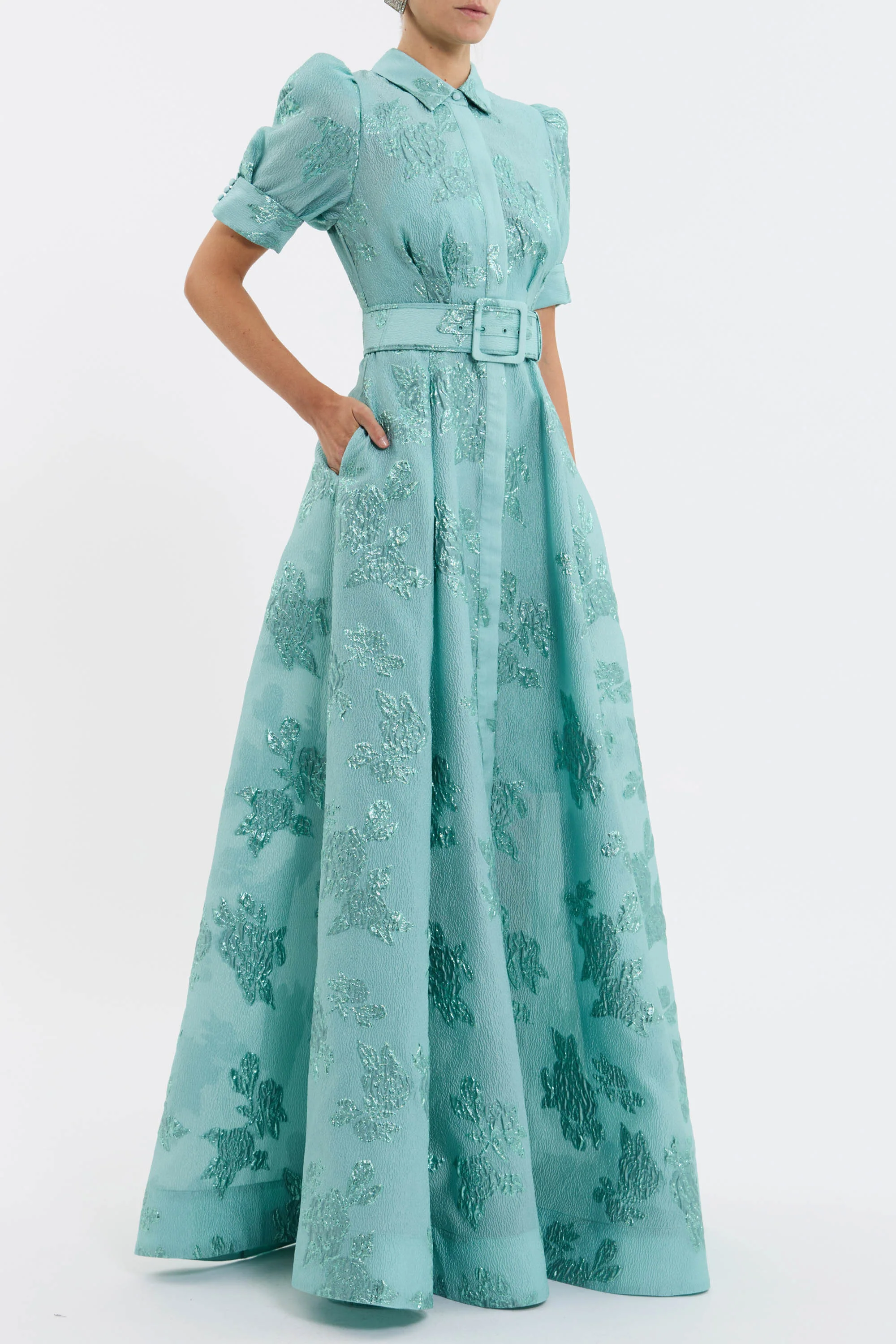 Benette Short Sleeve Gown - Image 3