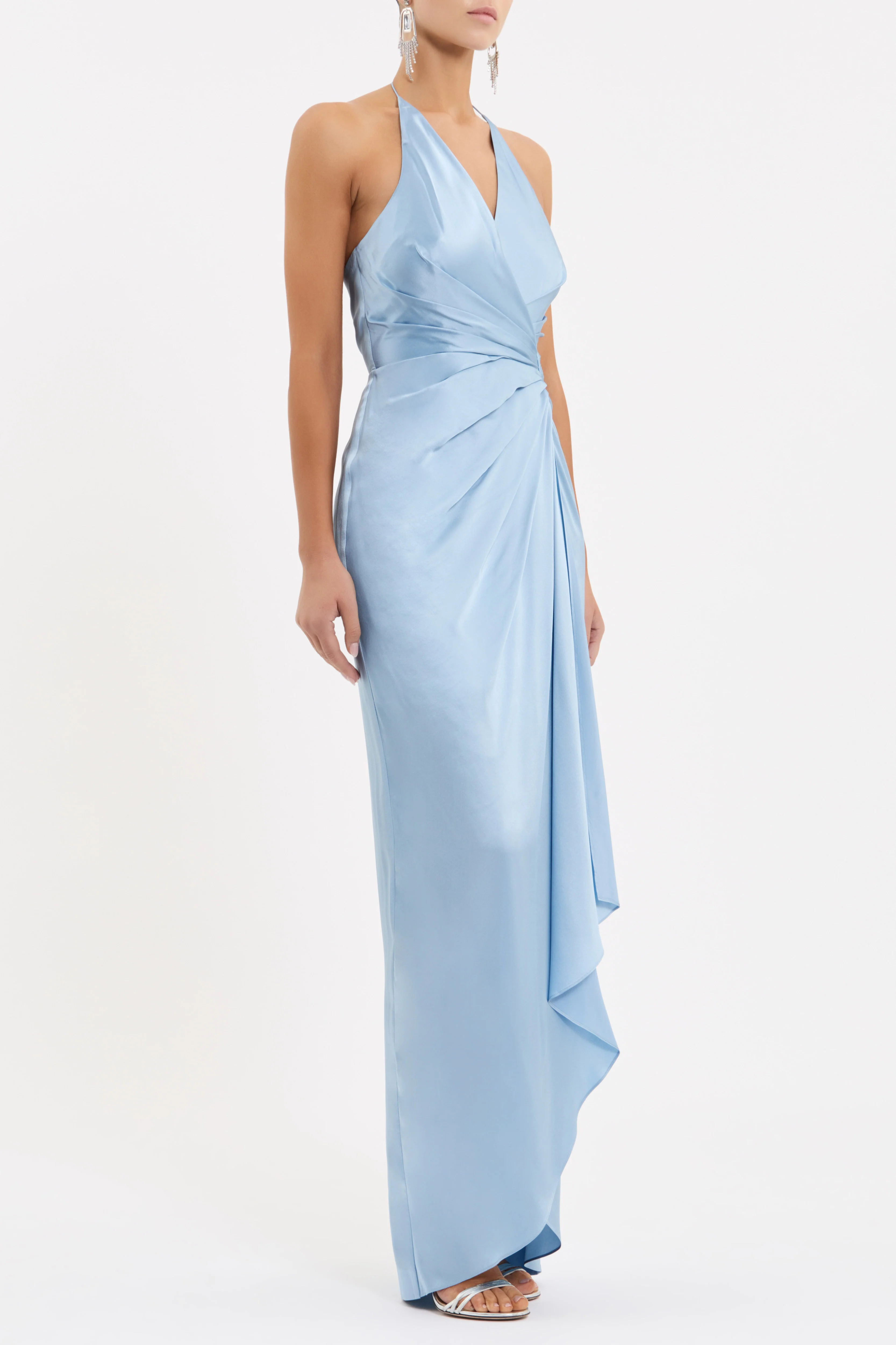 Billy V Neck Maxi Dress - Image 3