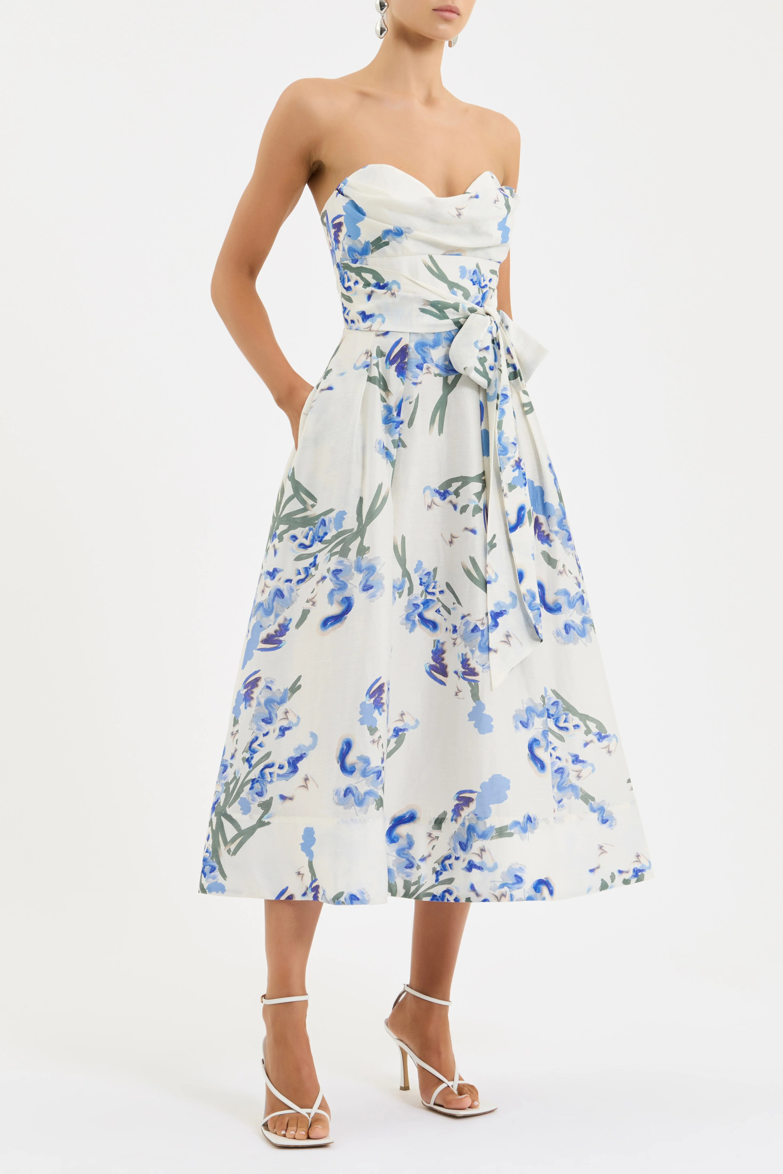 Bluebell Meadow Midi Dress - Image 3