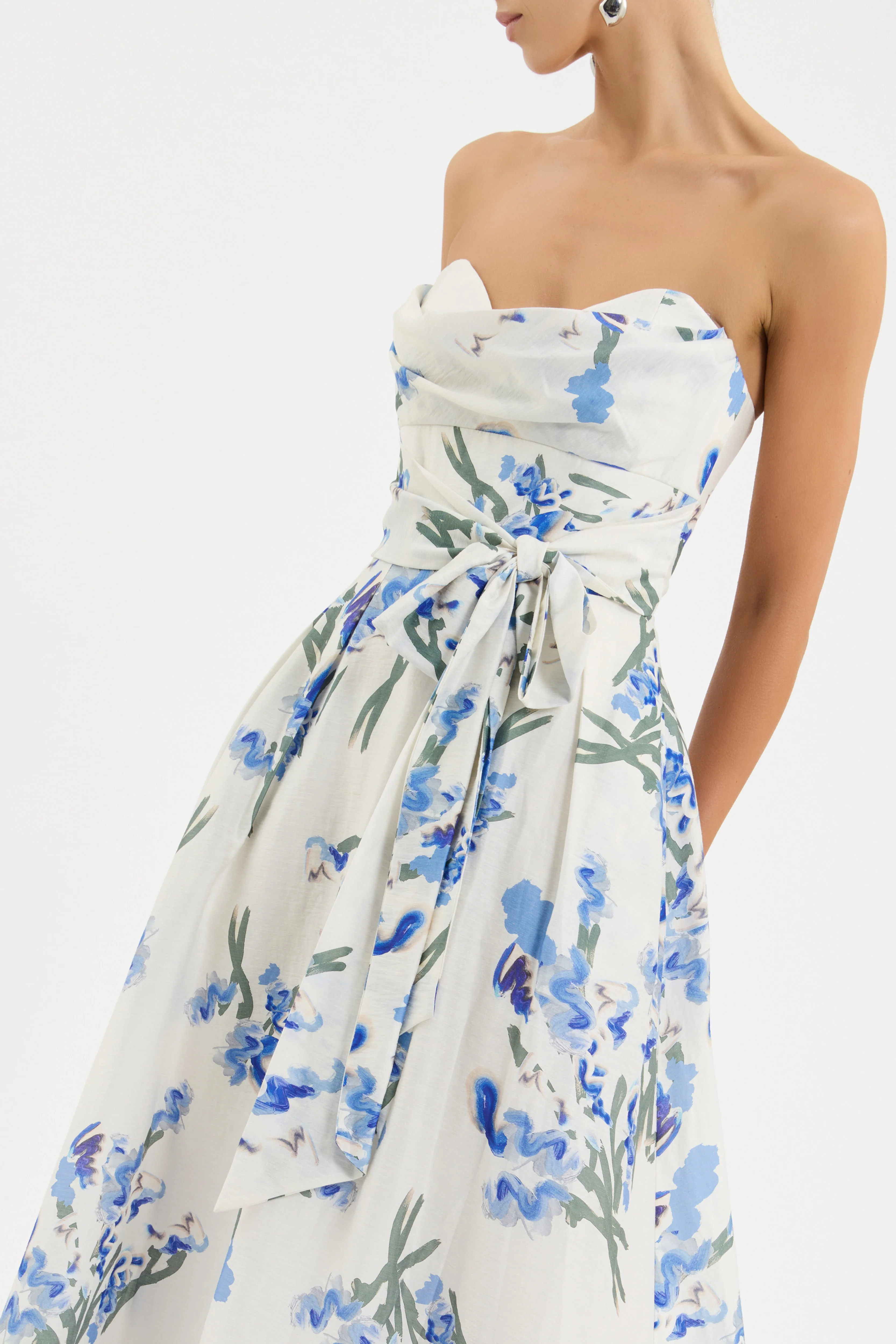 Bluebell Meadow Midi Dress - Image 5