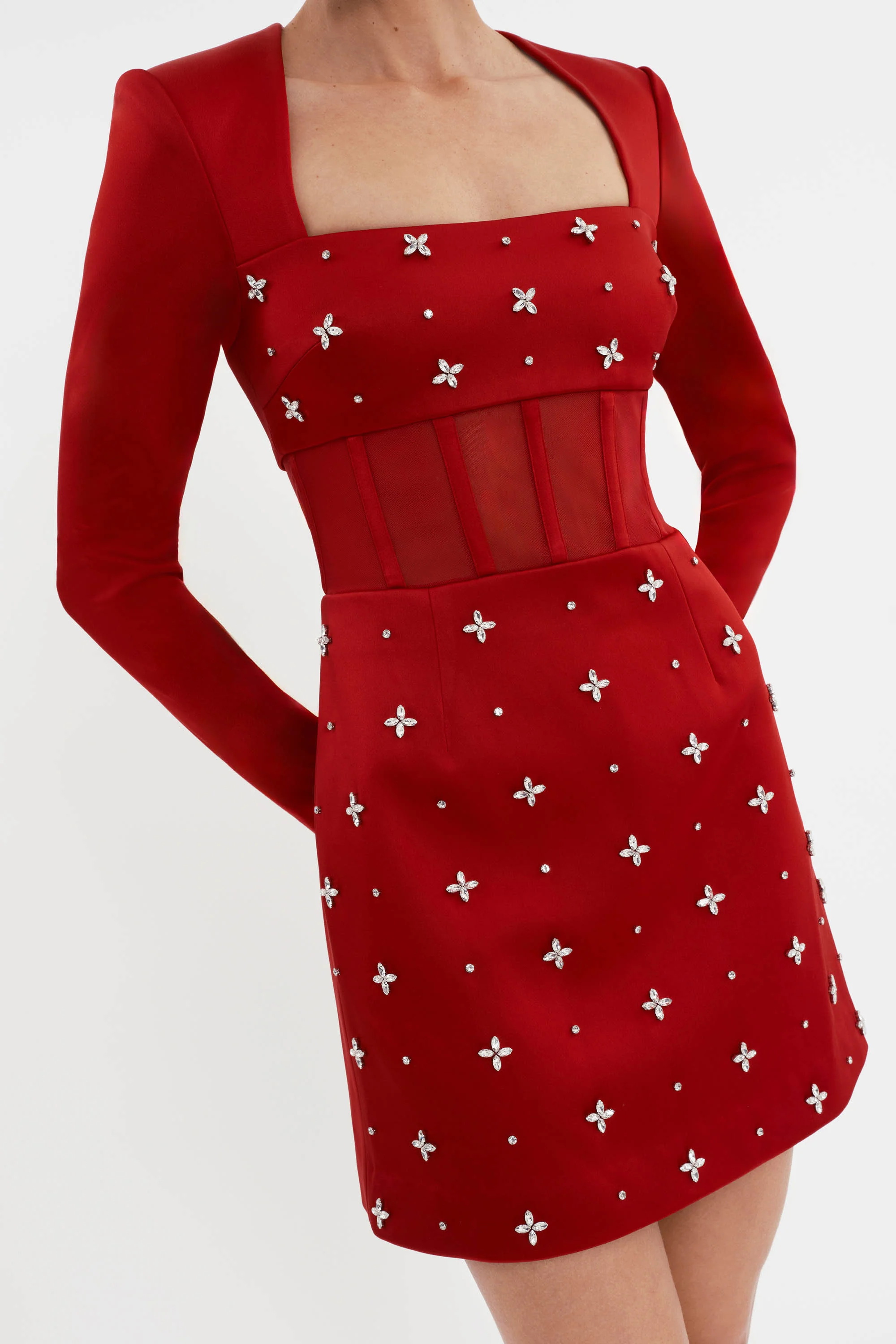 Carmella Long Sleeve Mini Dress - Image 5