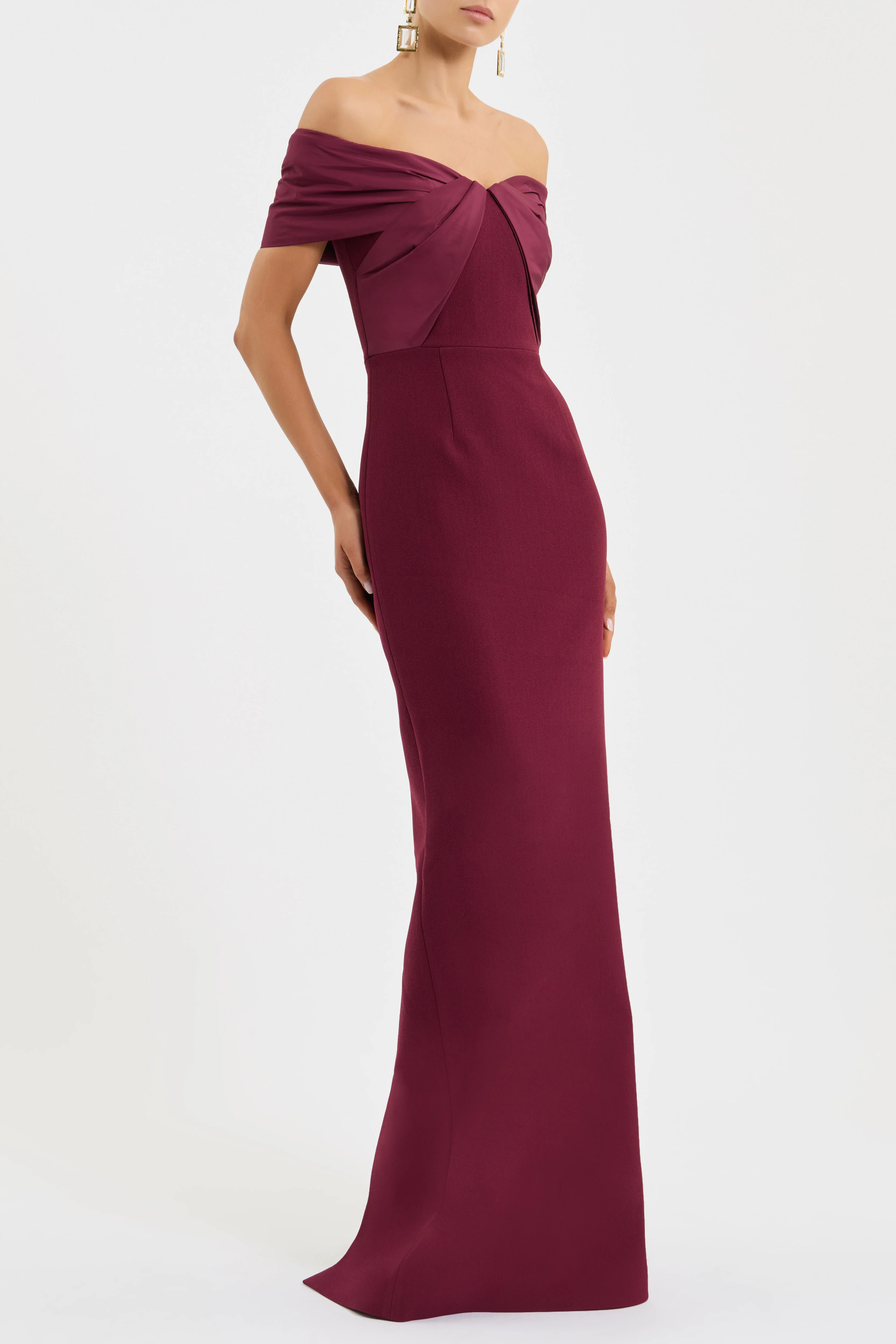 Cava Off The Shoulder Gown - Image 3