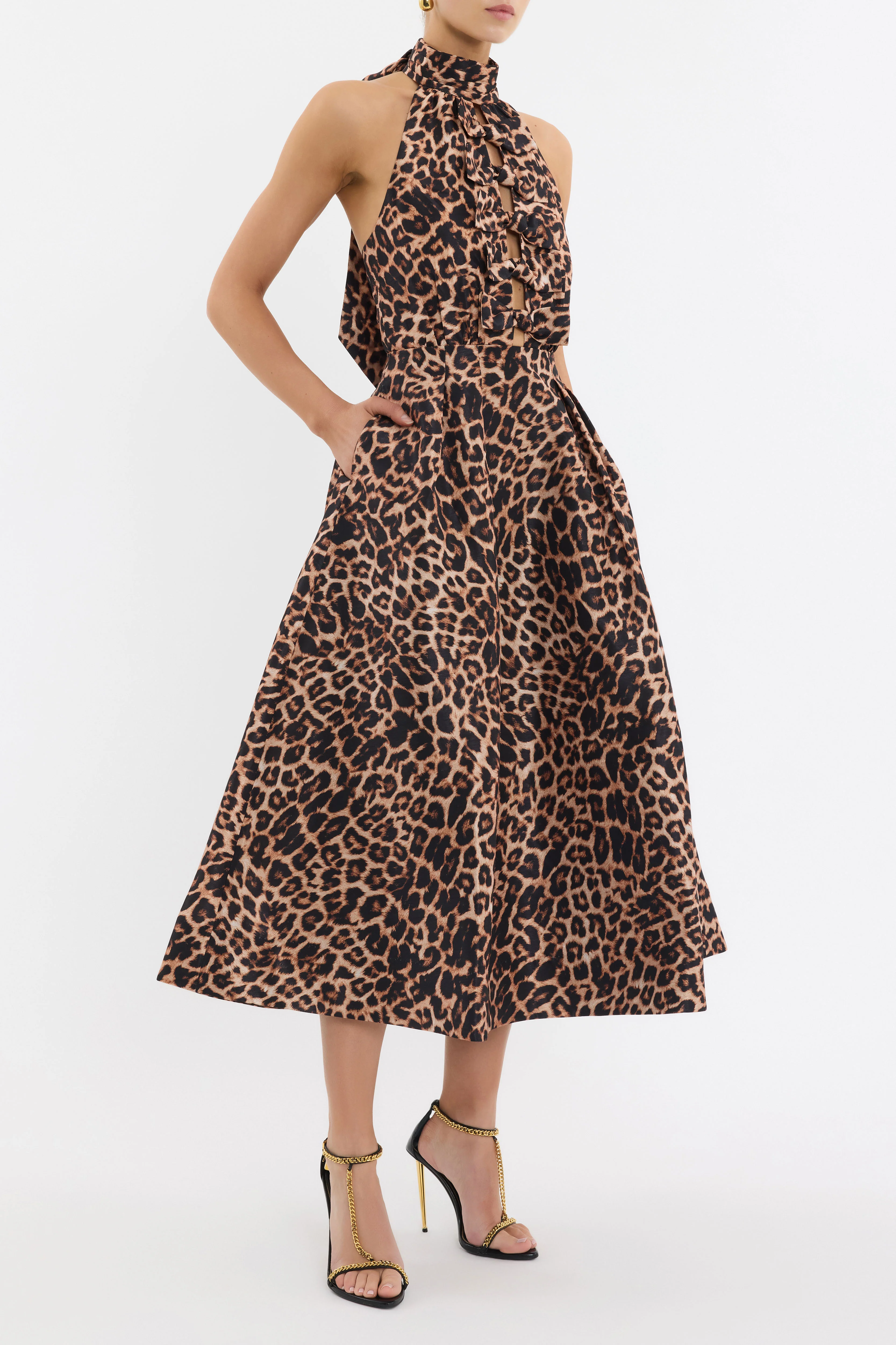 Clarice Midi Dress - Image 3