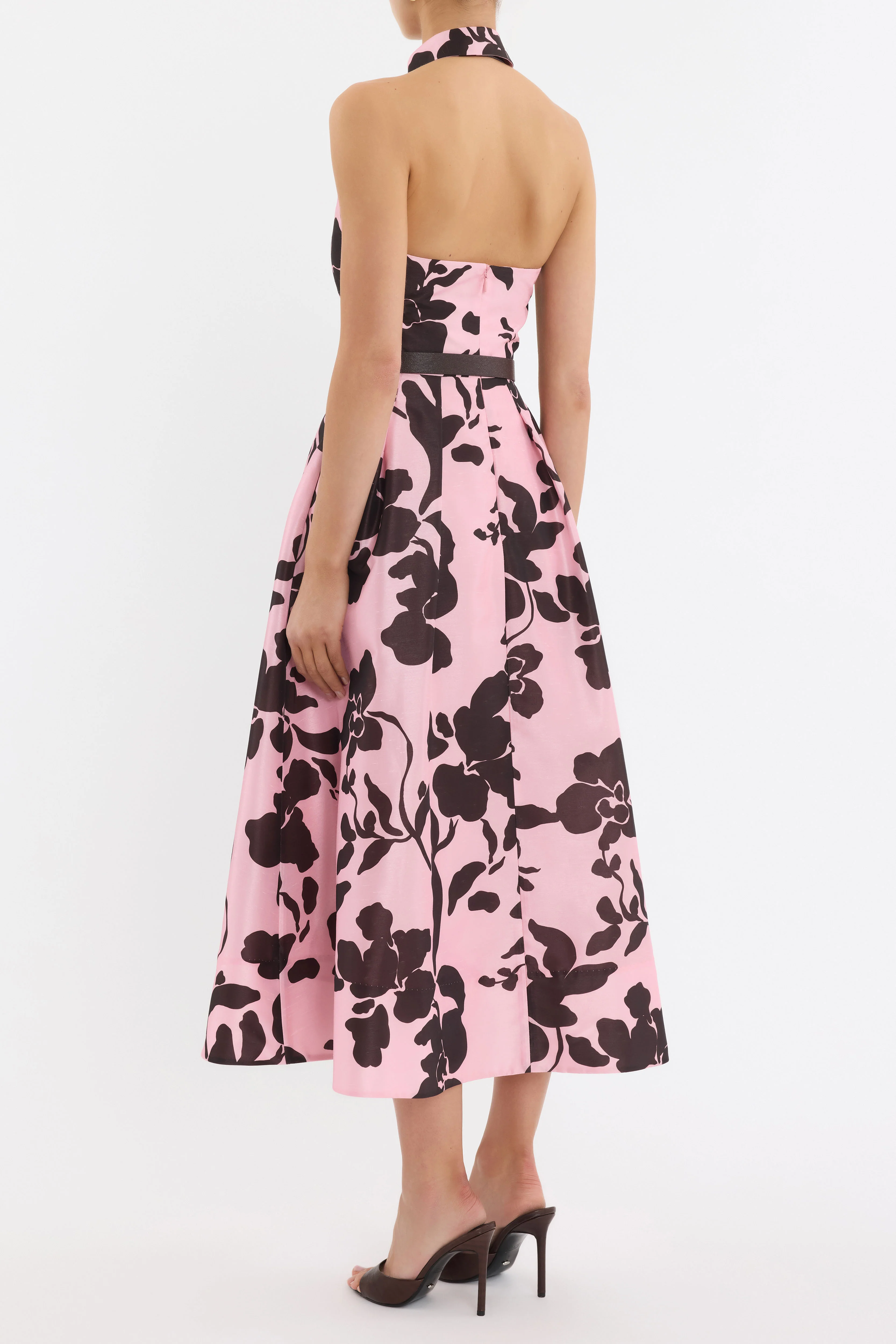 Connie Halter Midi Dress - Image 4