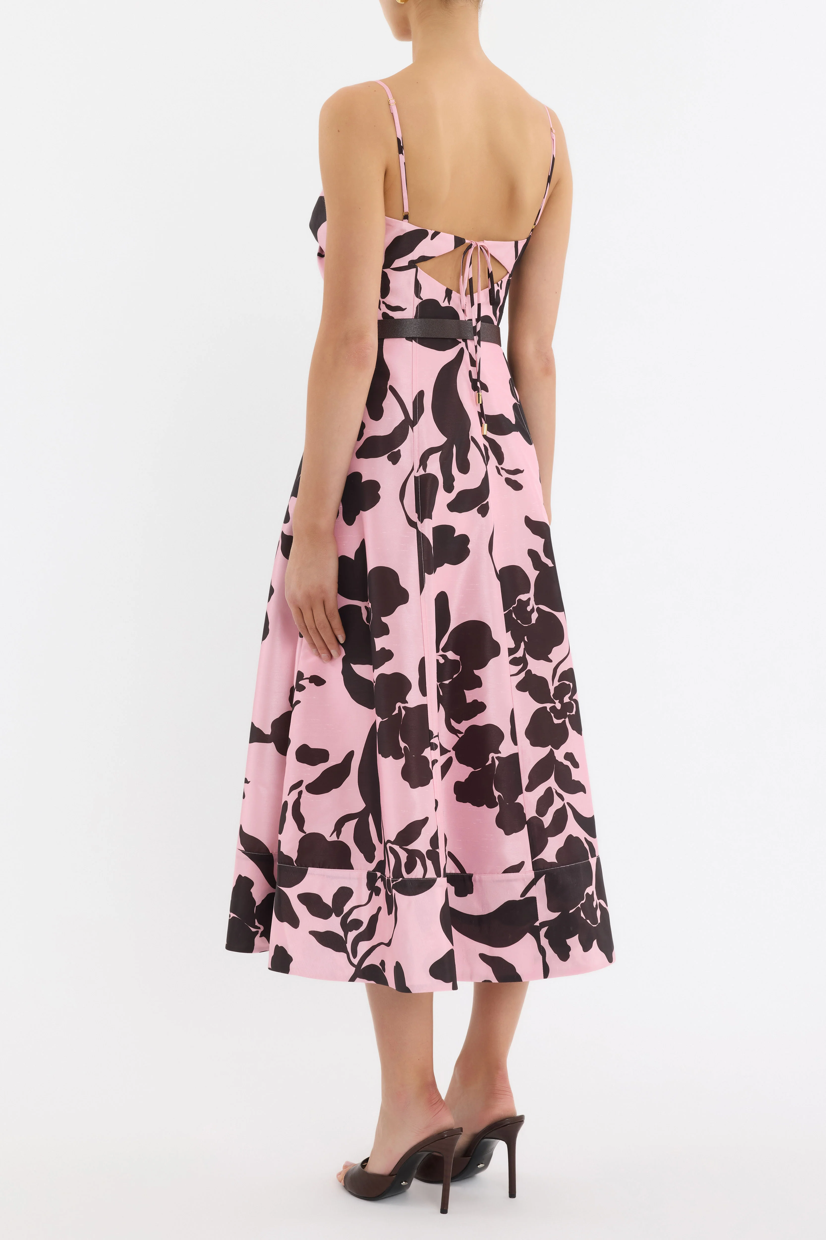 Connie Strap Midi Dress - Image 4