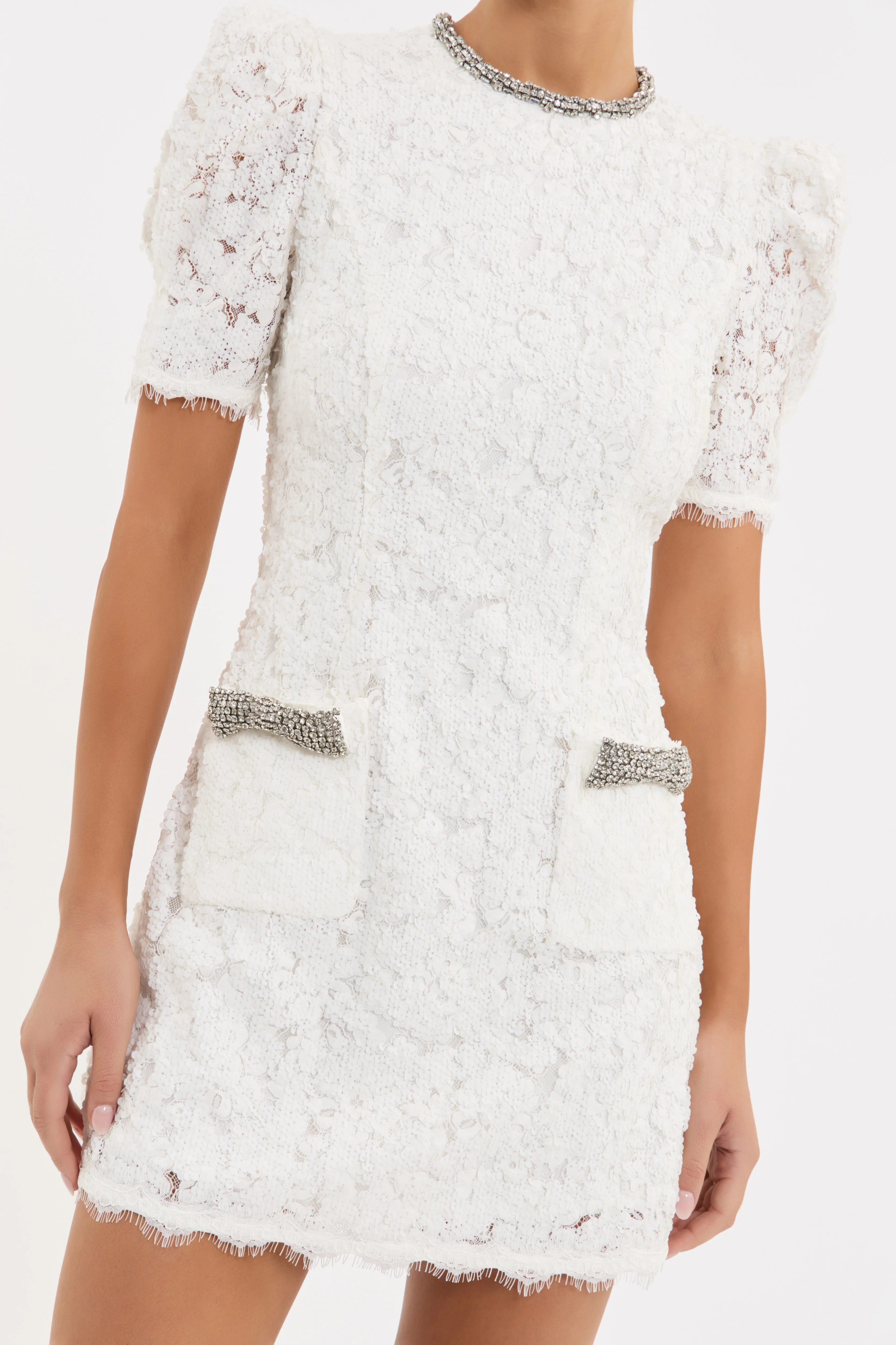 Dillon Short Sleeve Mini Dress - Image 5