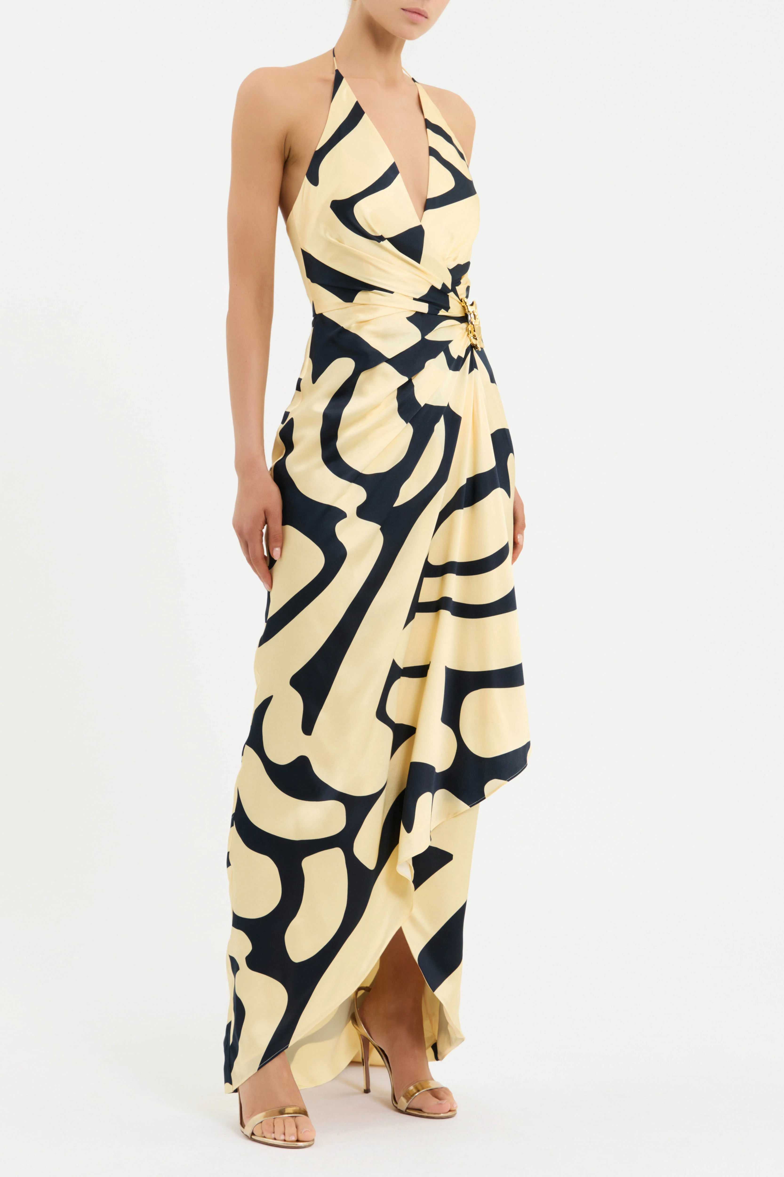 Dune V Neck Maxi Dress - Image 3