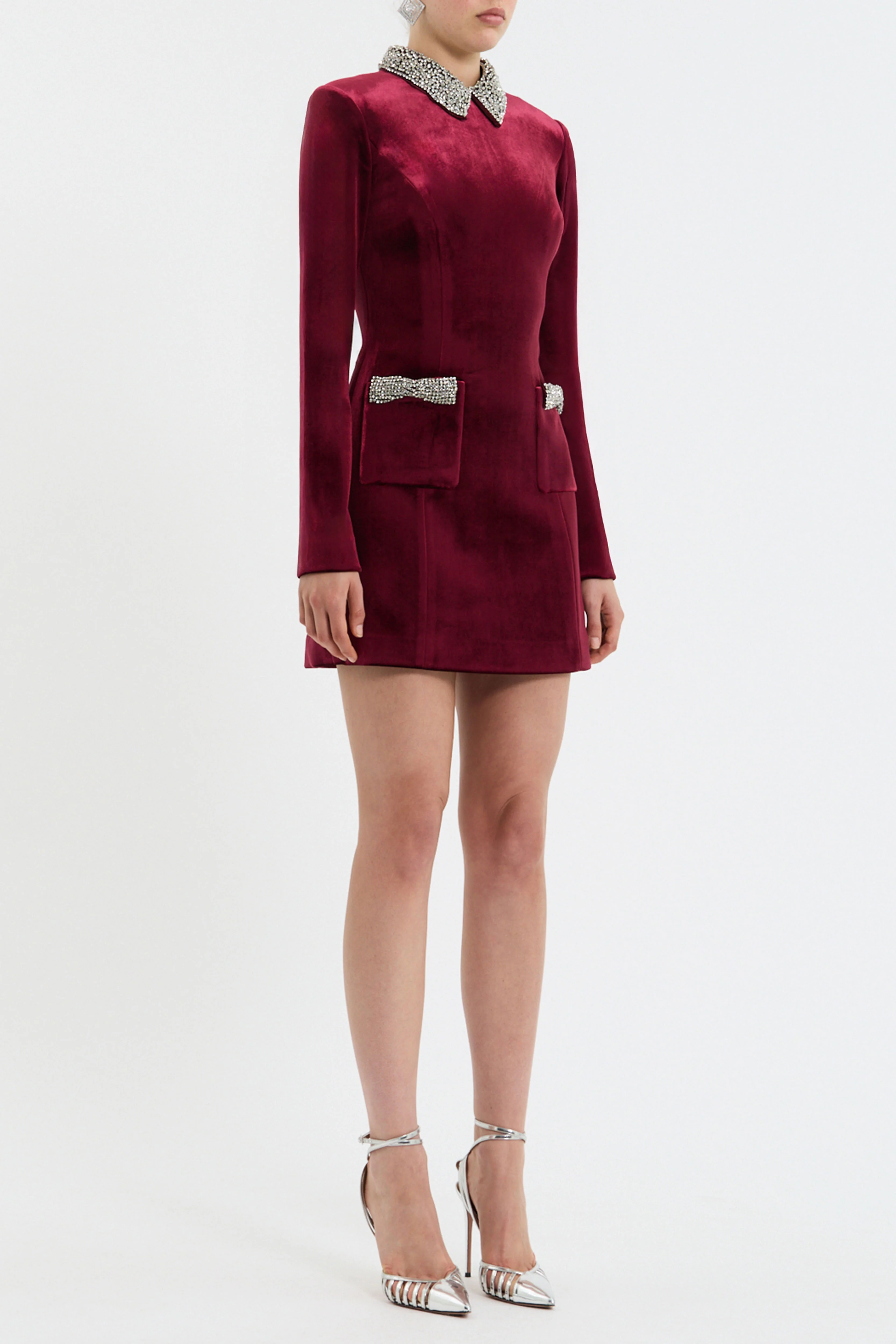 Edwiena Long Sleeve  Mini Dress - Image 3