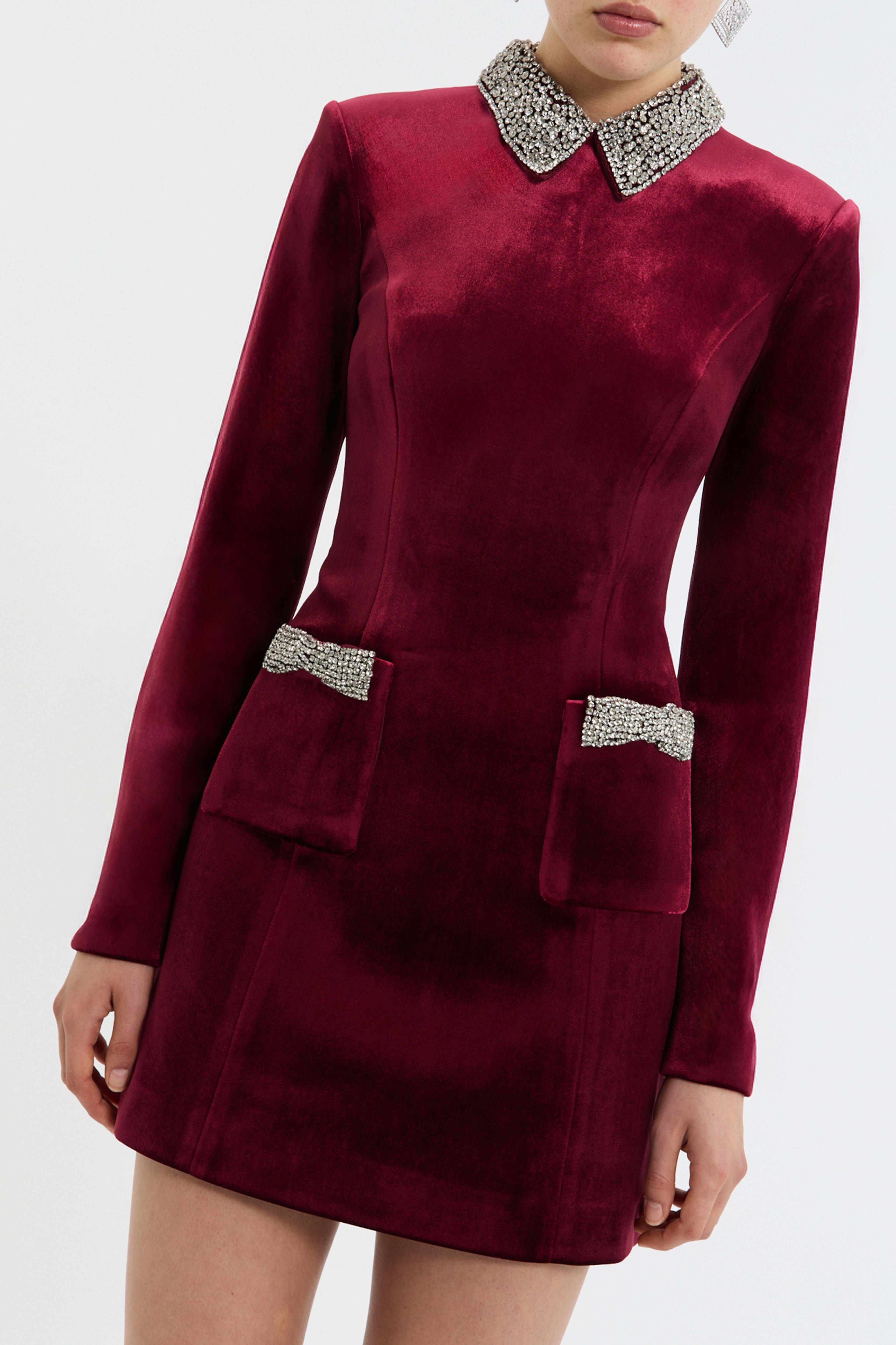 Edwiena Long Sleeve  Mini Dress - Image 5