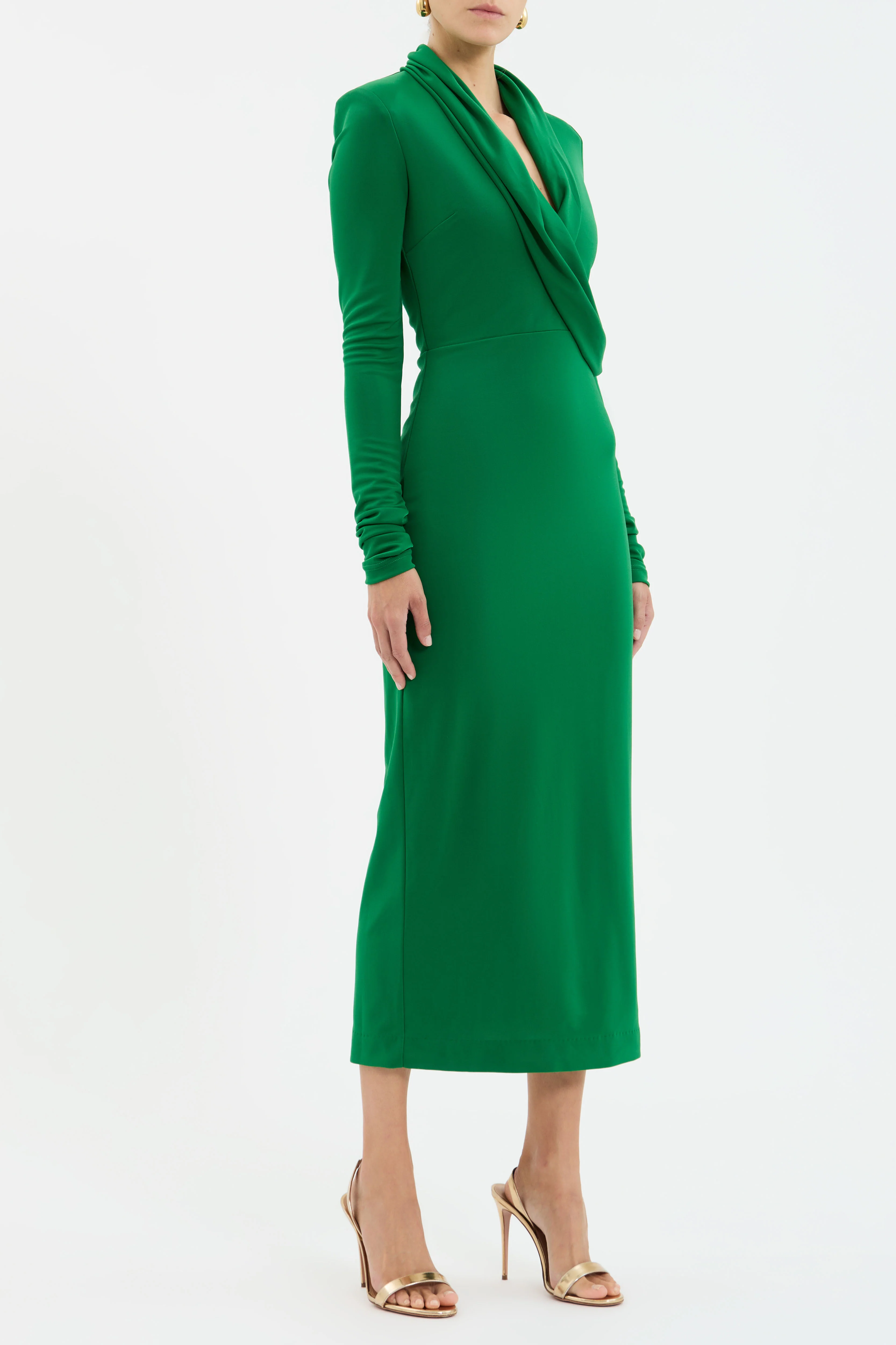 Erin Long Sleeve Midi Dress - Image 3