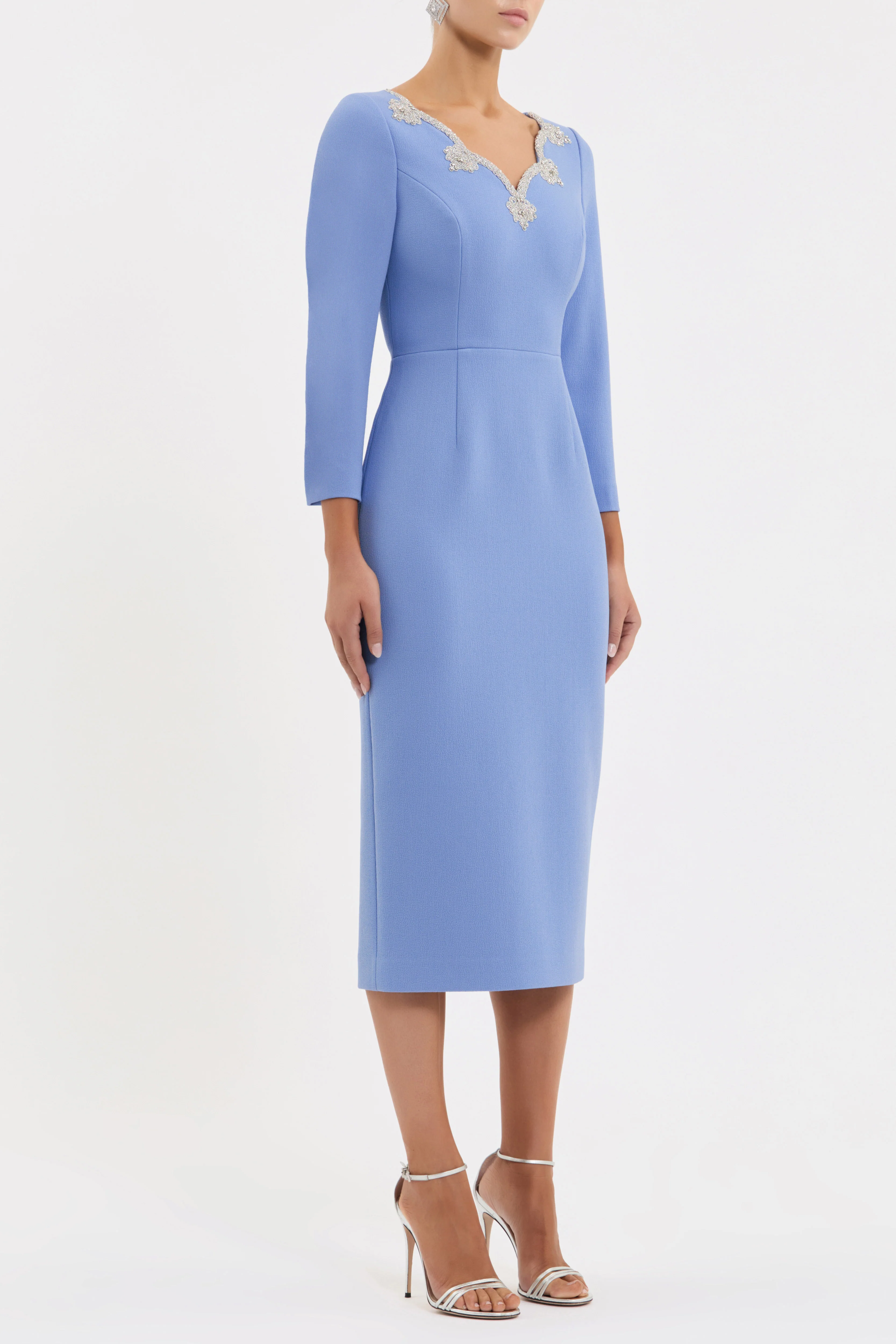 Harlynn Long Sleeve Midi Dress - Image 3