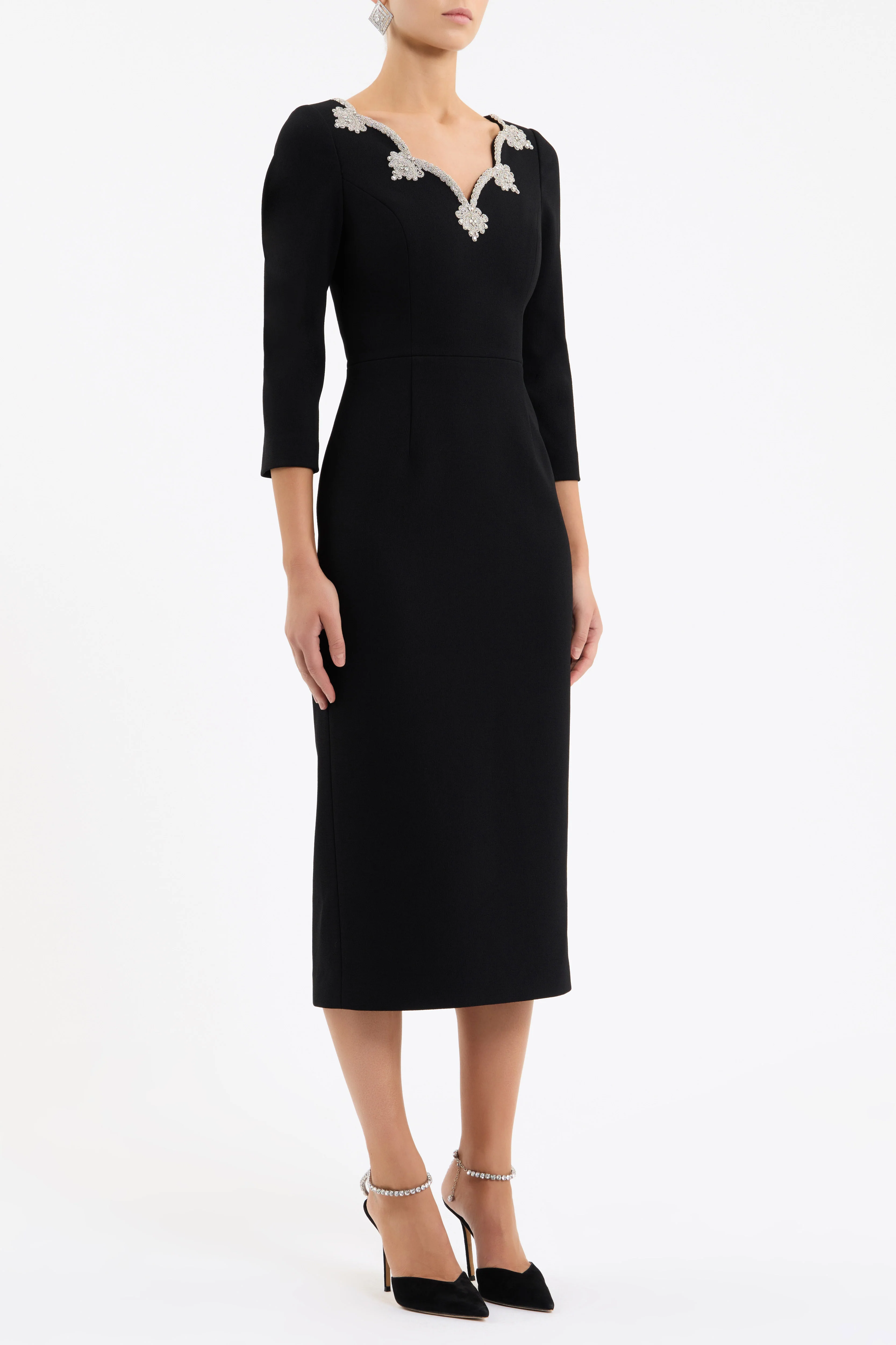 Harlynn Long Sleeve Midi Dress - Image 3