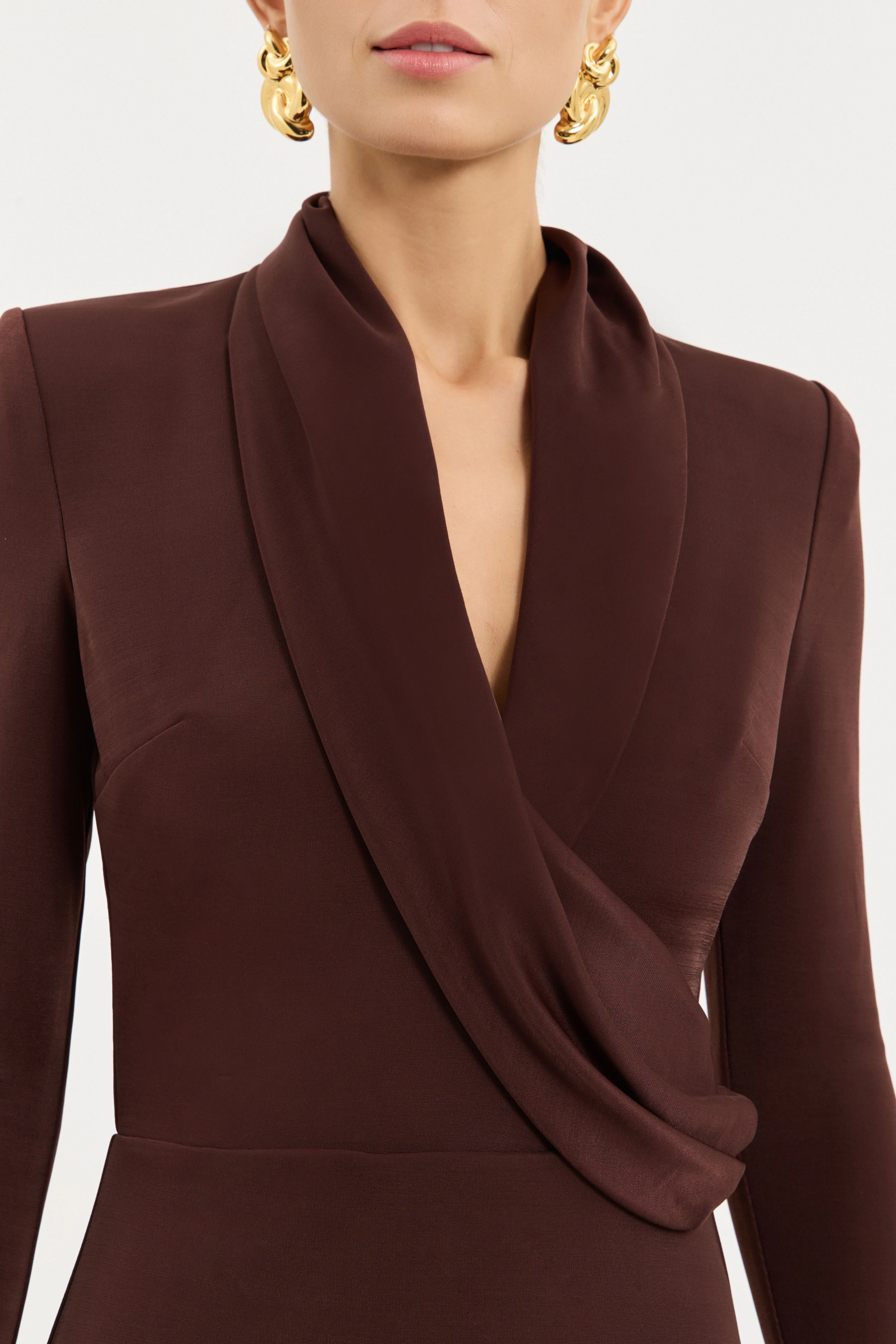 Hazine Long Sleeve Midi Dress - Image 6