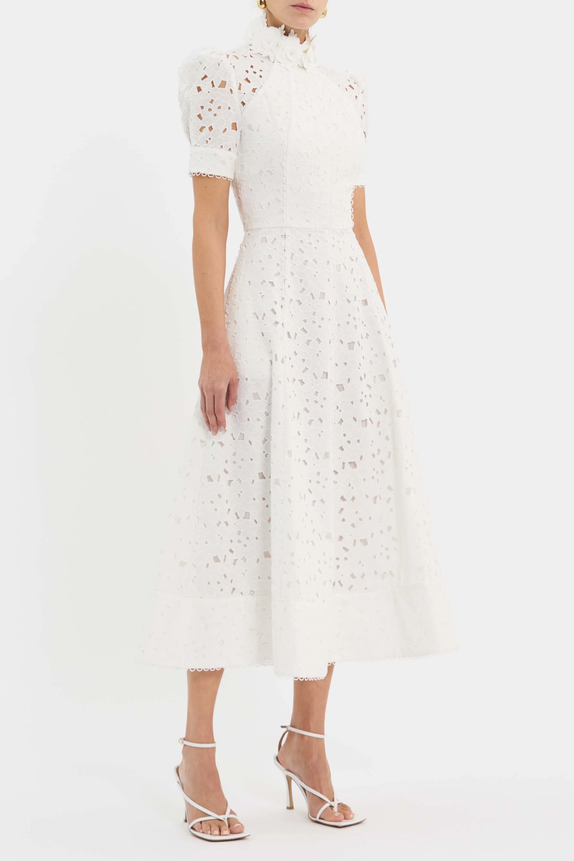 Kitsu Short Sleeve Midi Dress - Image 3
