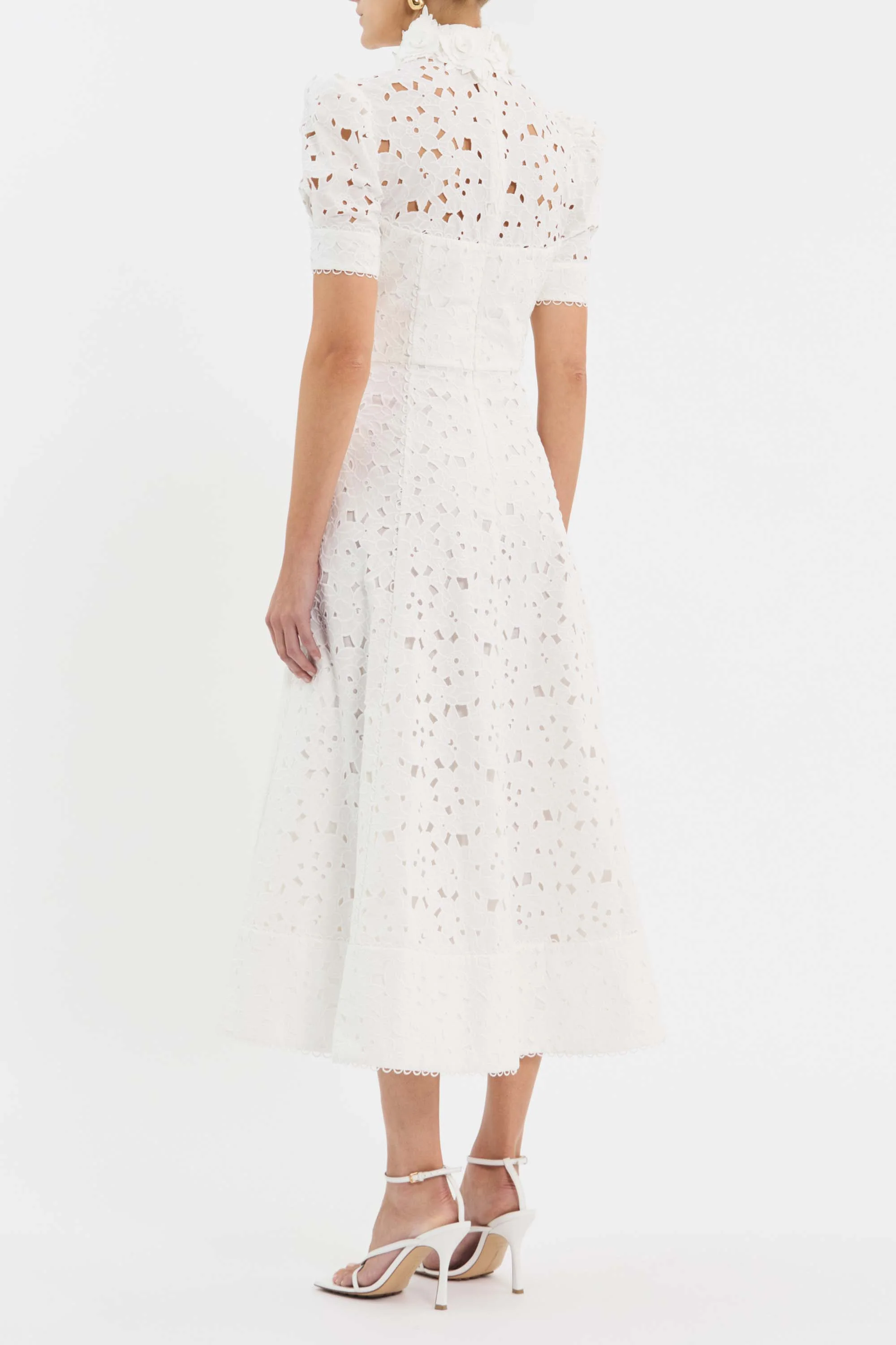 Kitsu Short Sleeve Midi Dress - Image 4