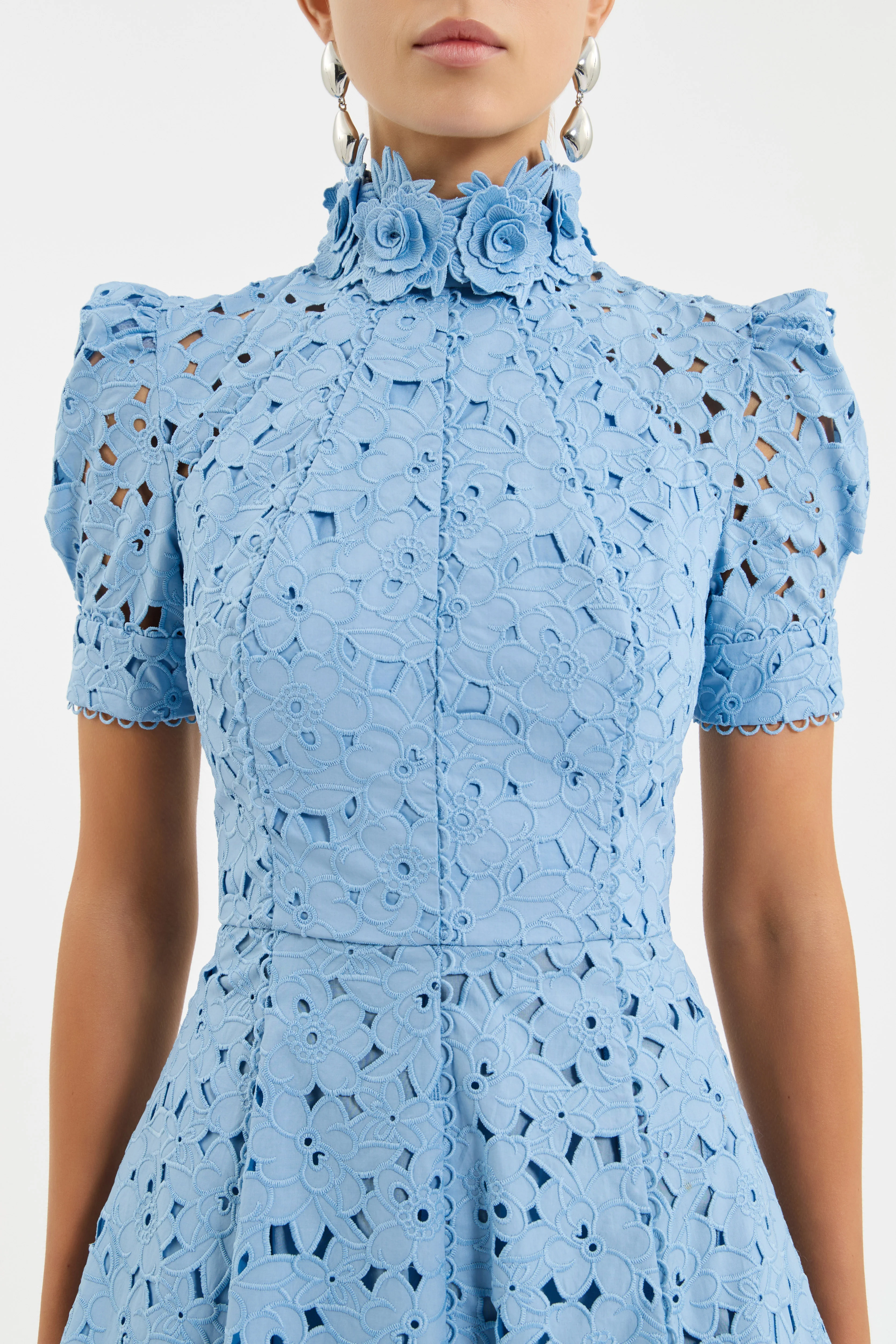 Kitsu Short Sleeve Midi Dress - Image 6
