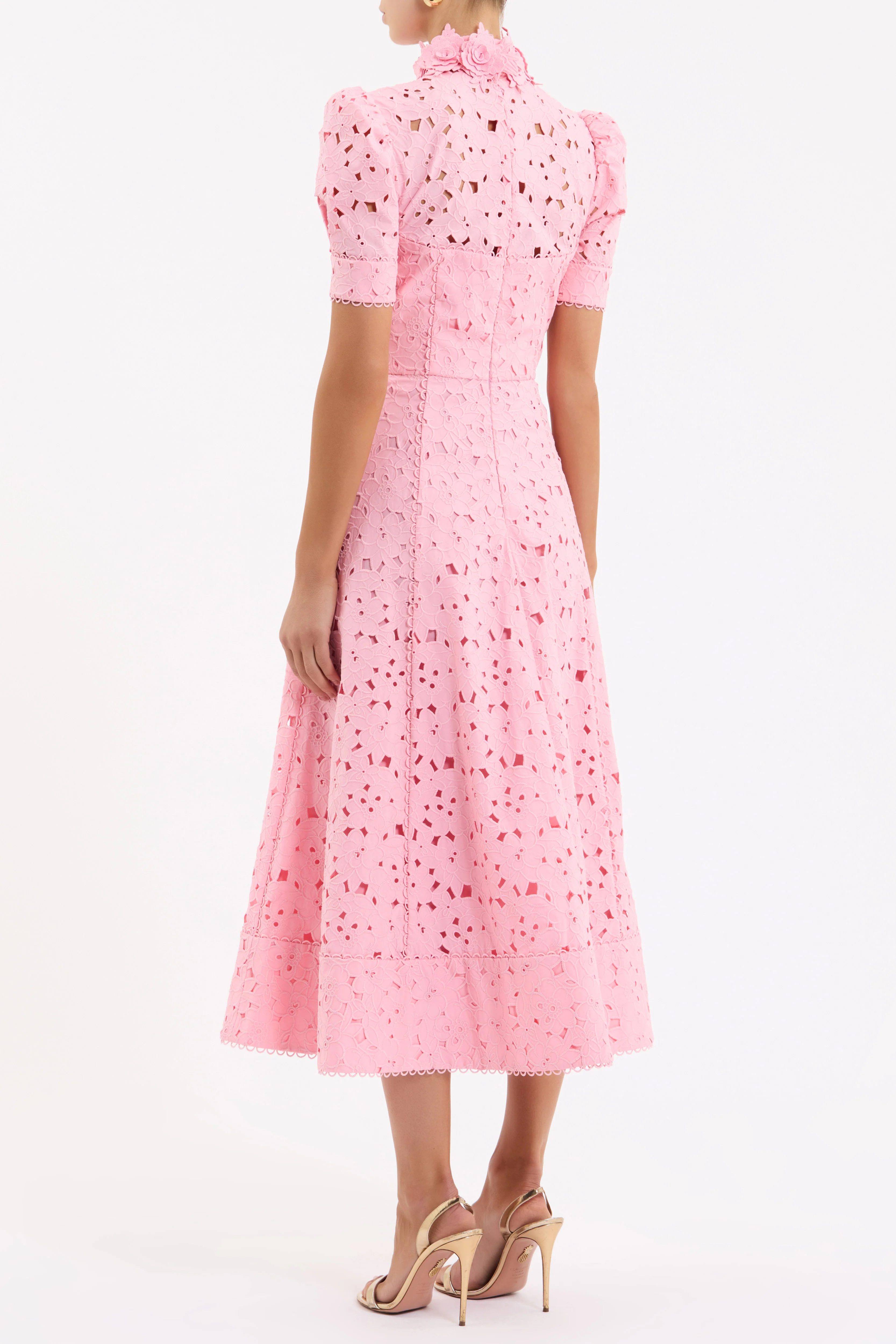 Kitsu Short Sleeve Midi Dress - Image 4