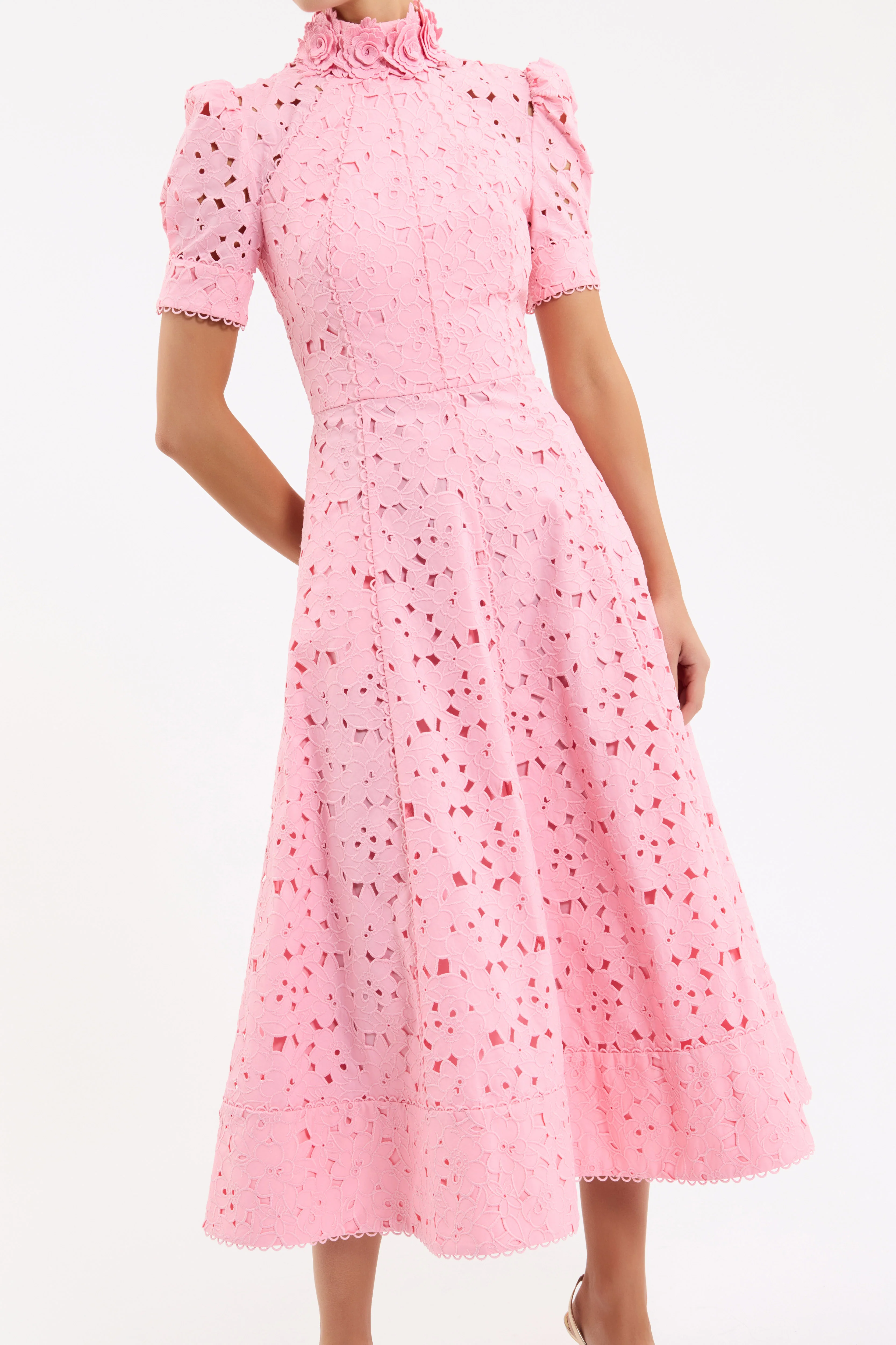 Kitsu Short Sleeve Midi Dress - Image 5