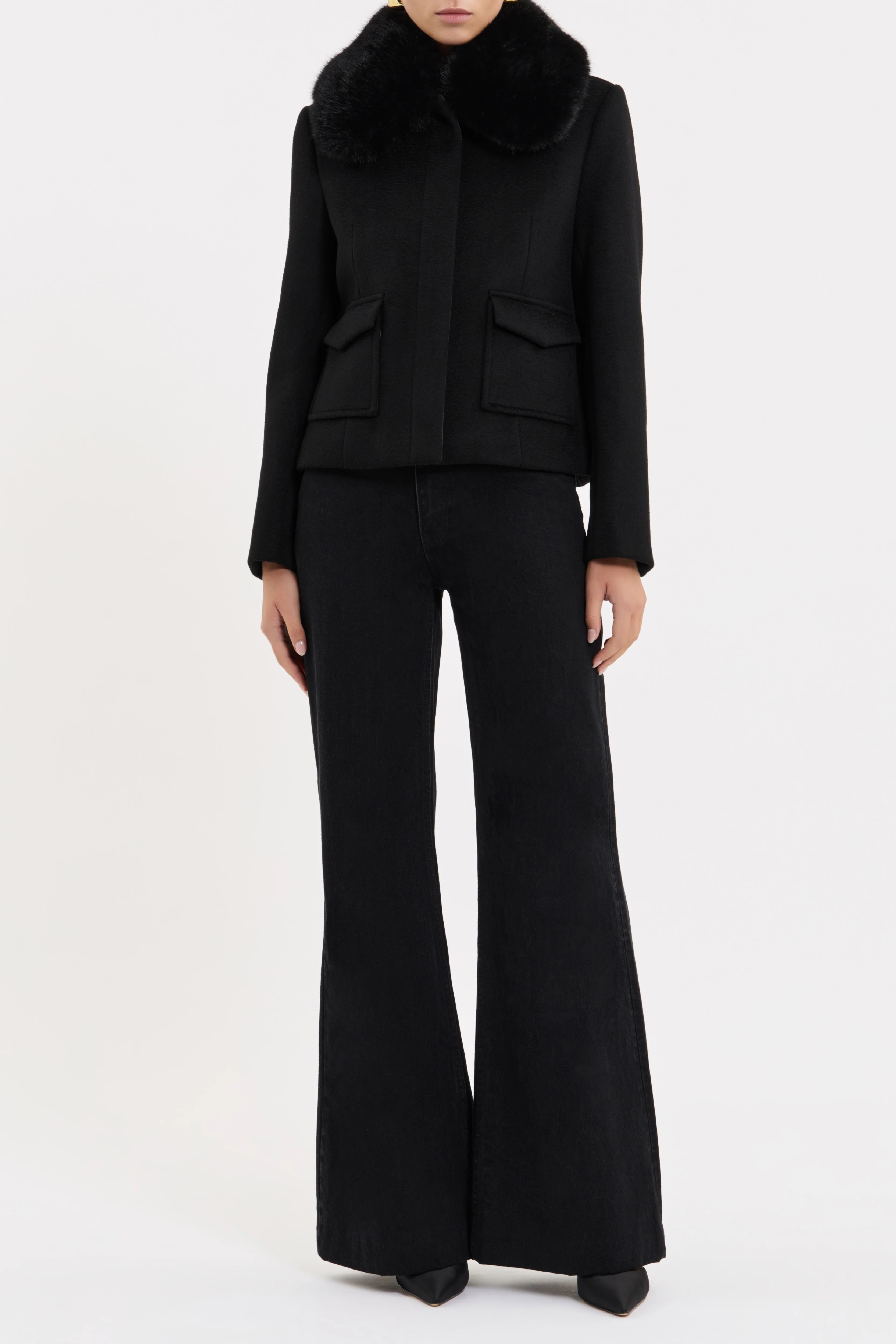 Leander Cropped Coat - Image 2