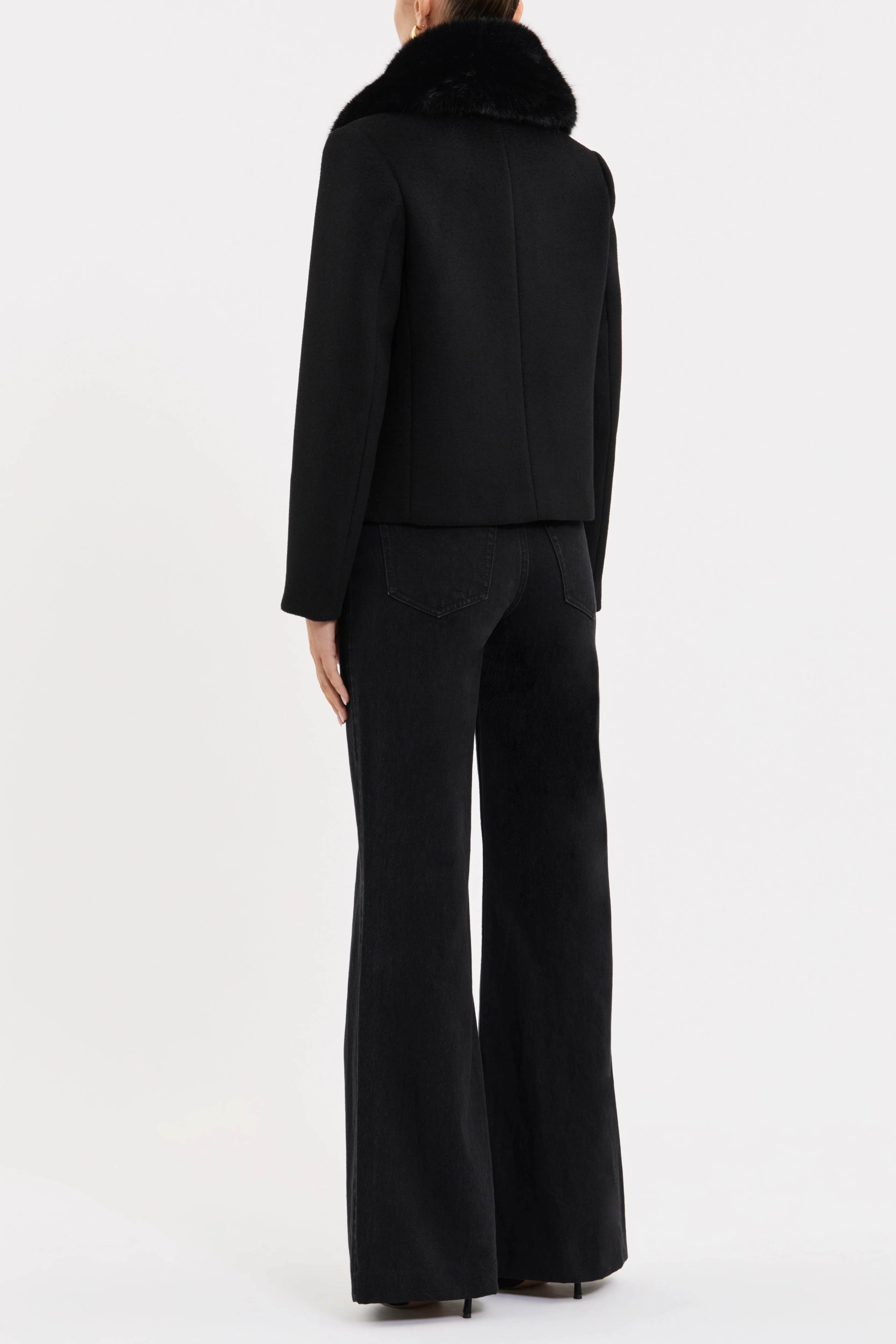 Leander Cropped Coat - Image 4