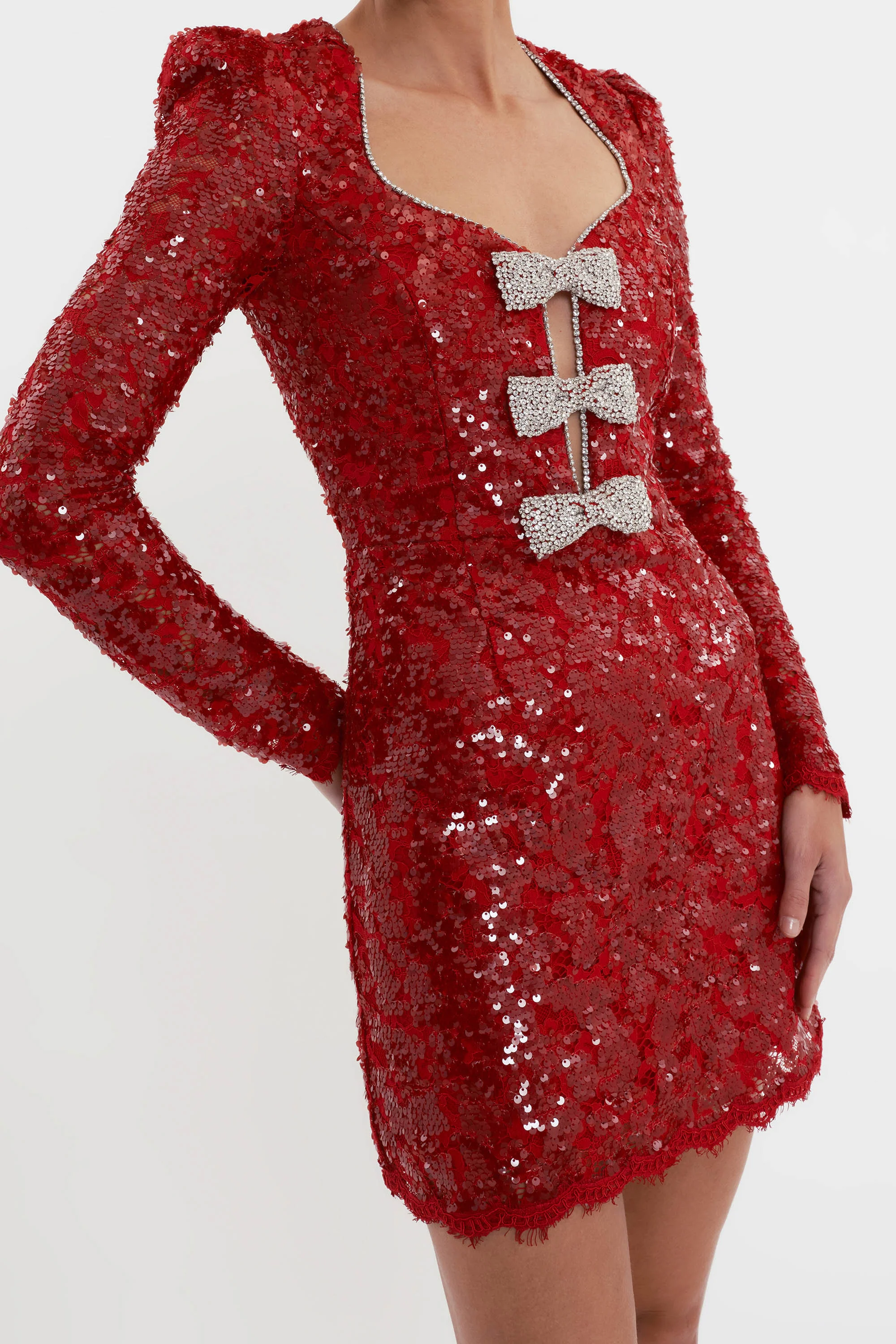 Leyla Long Sleeve Mini Dress - Image 6