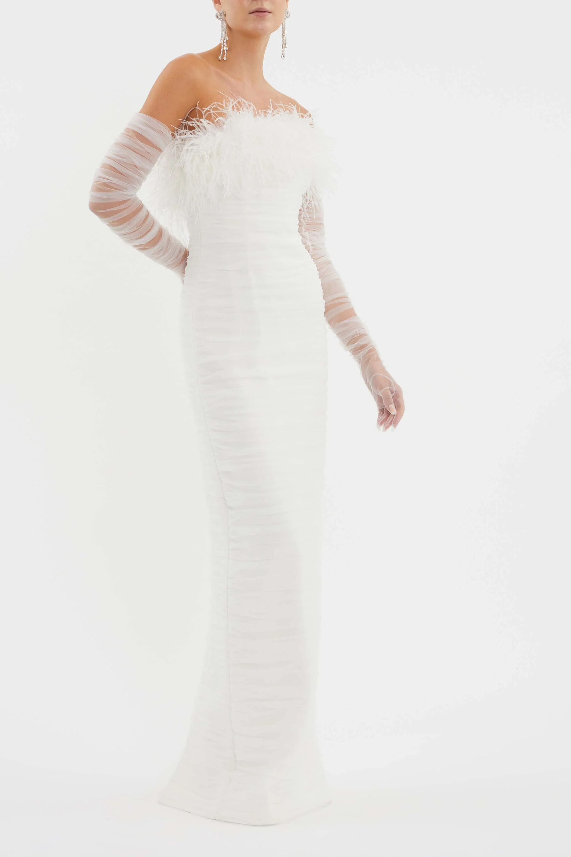 Lilly Strapless Gown - Image 3