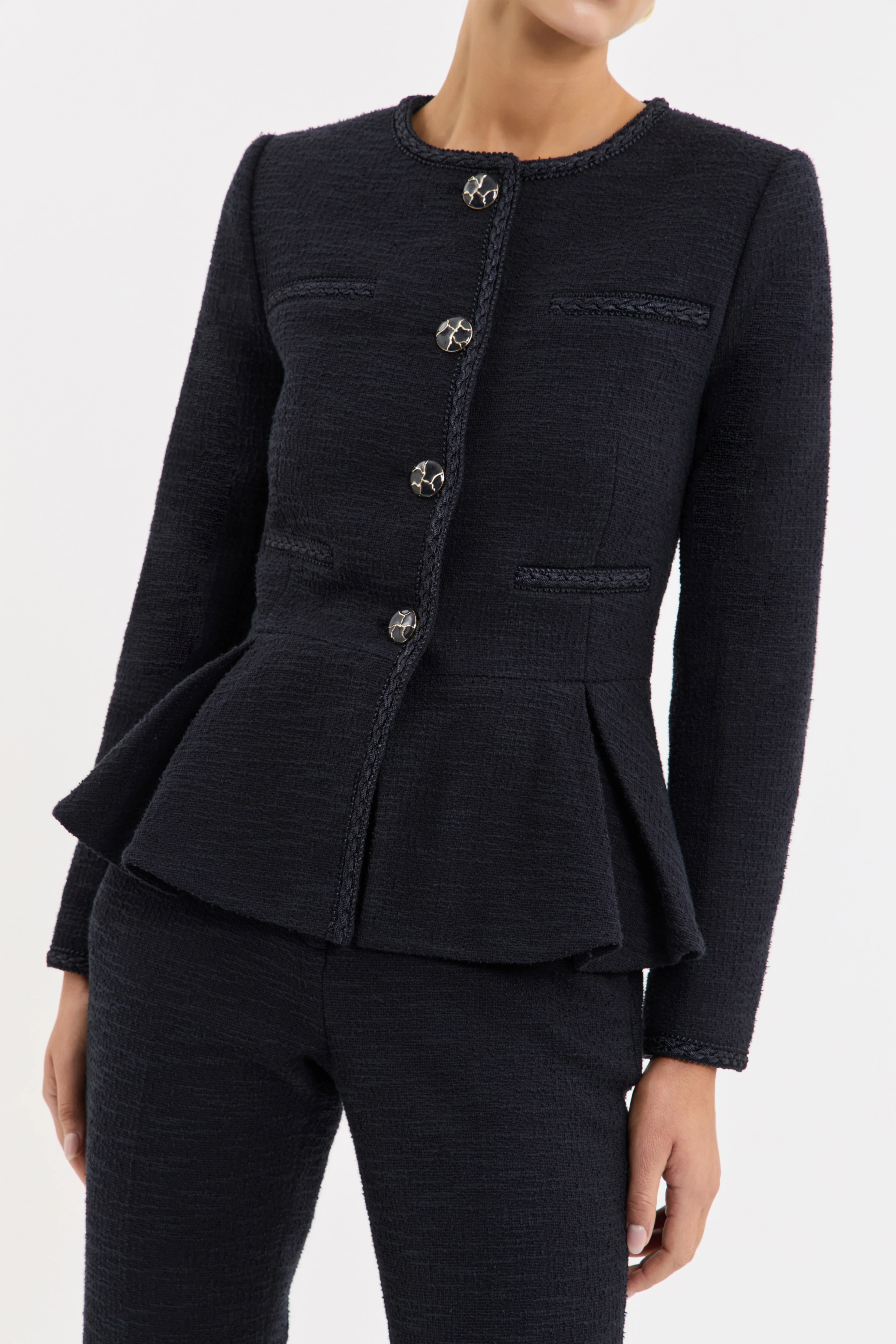 London Peplum Jacket - Image 5