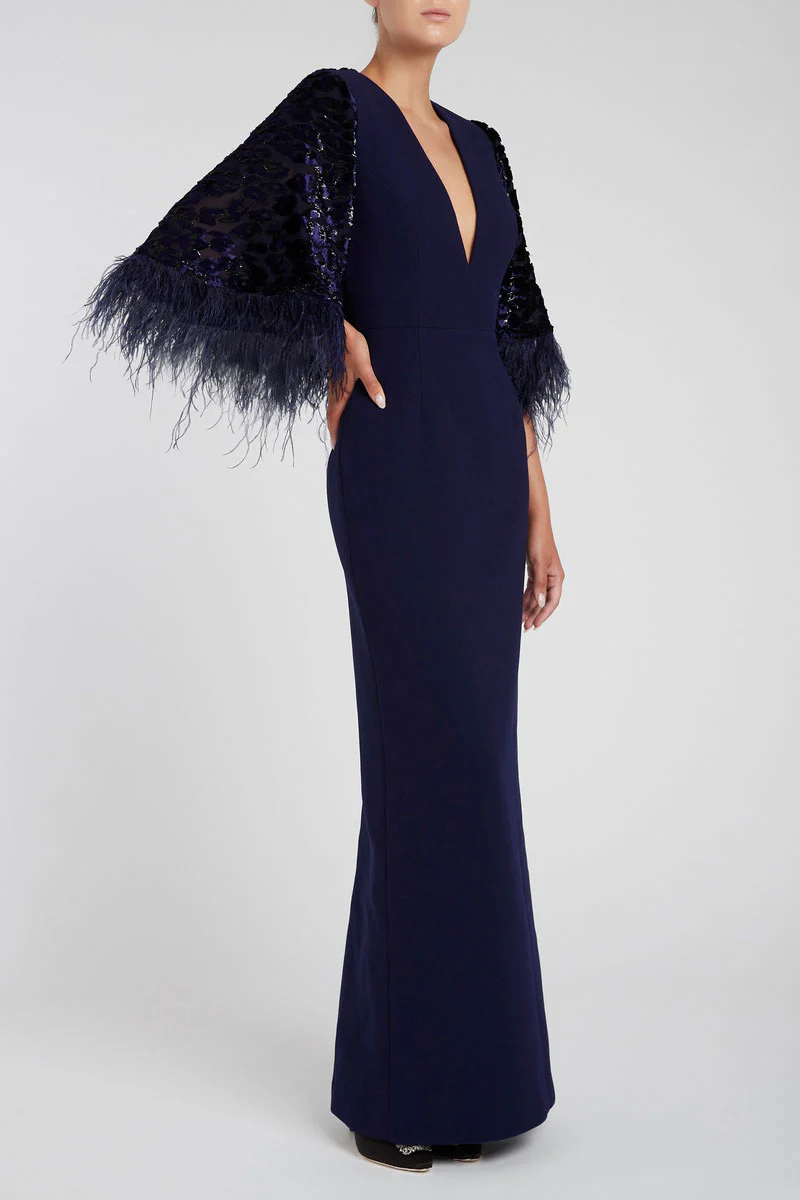 Maelle Cape Gown - Image 3