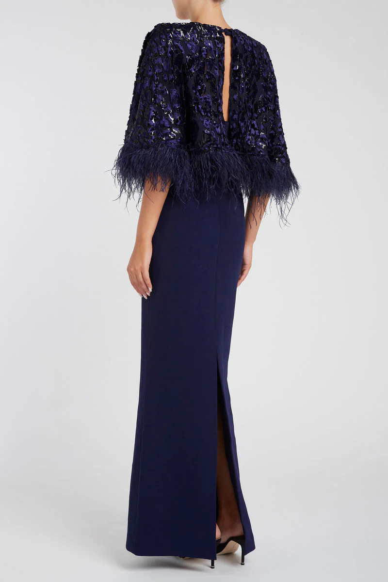 Maelle Cape Gown - Image 4