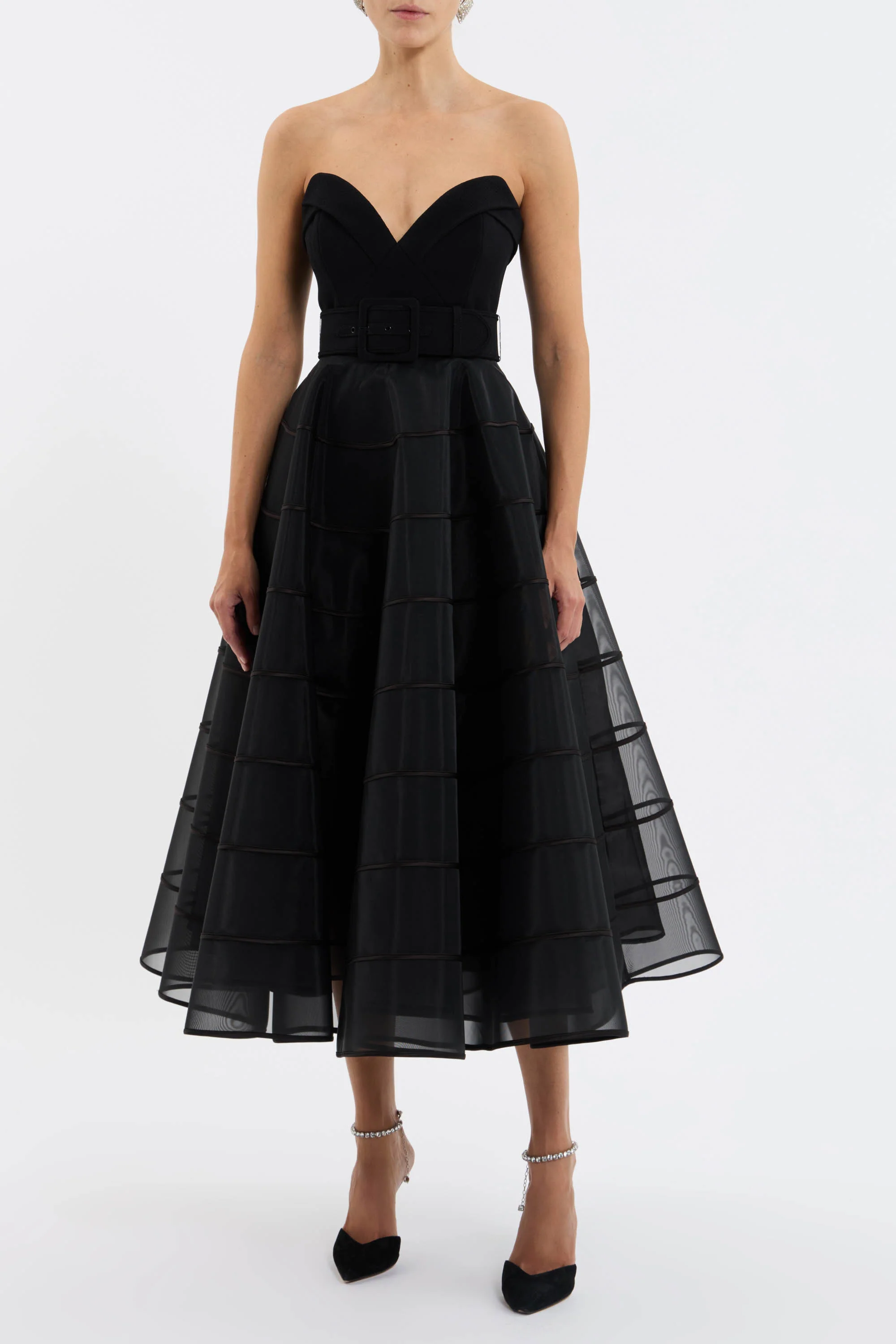 Marcella Strapless Midi Dress - Image 2