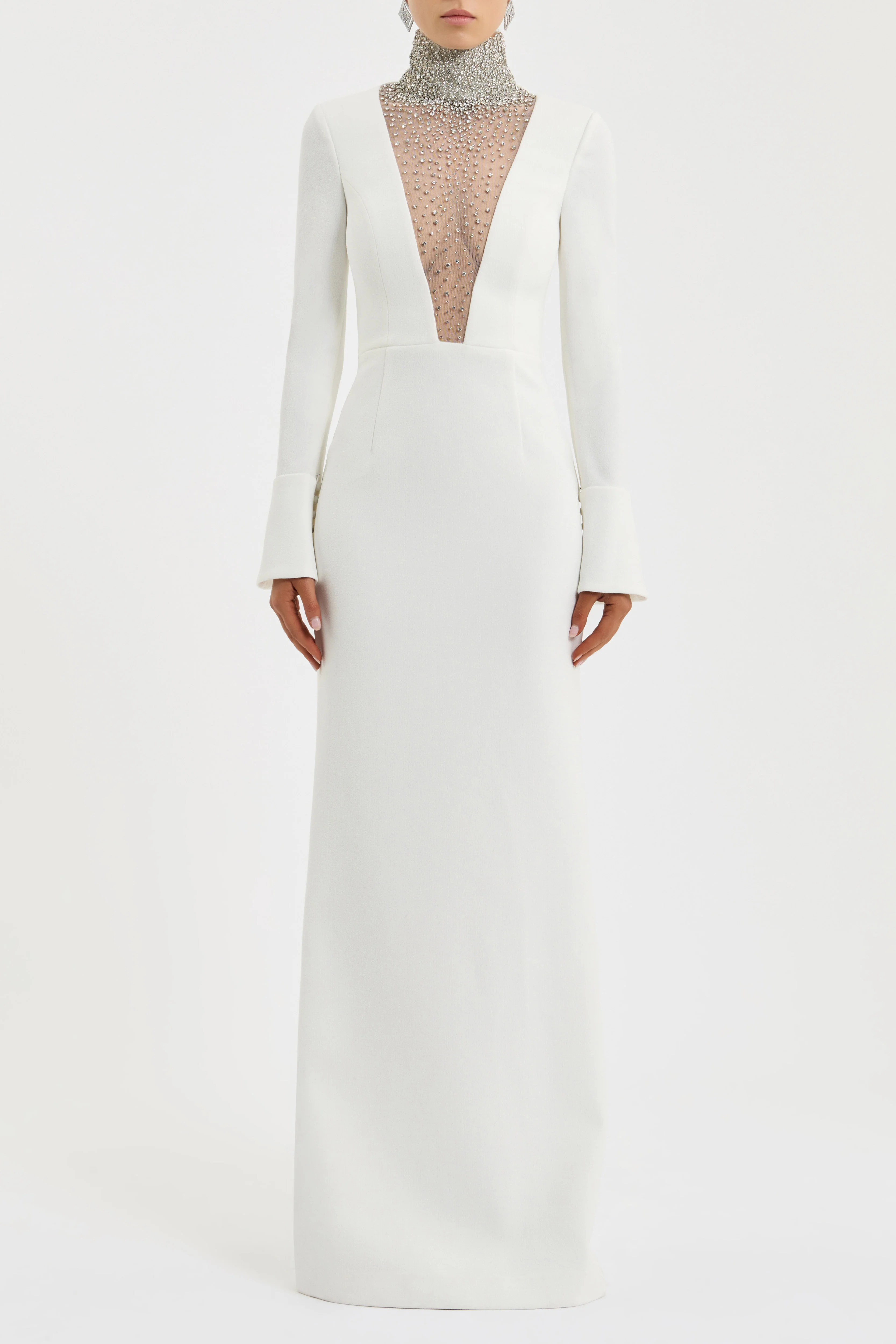 Melva Long Sleeve Gown - Image 2