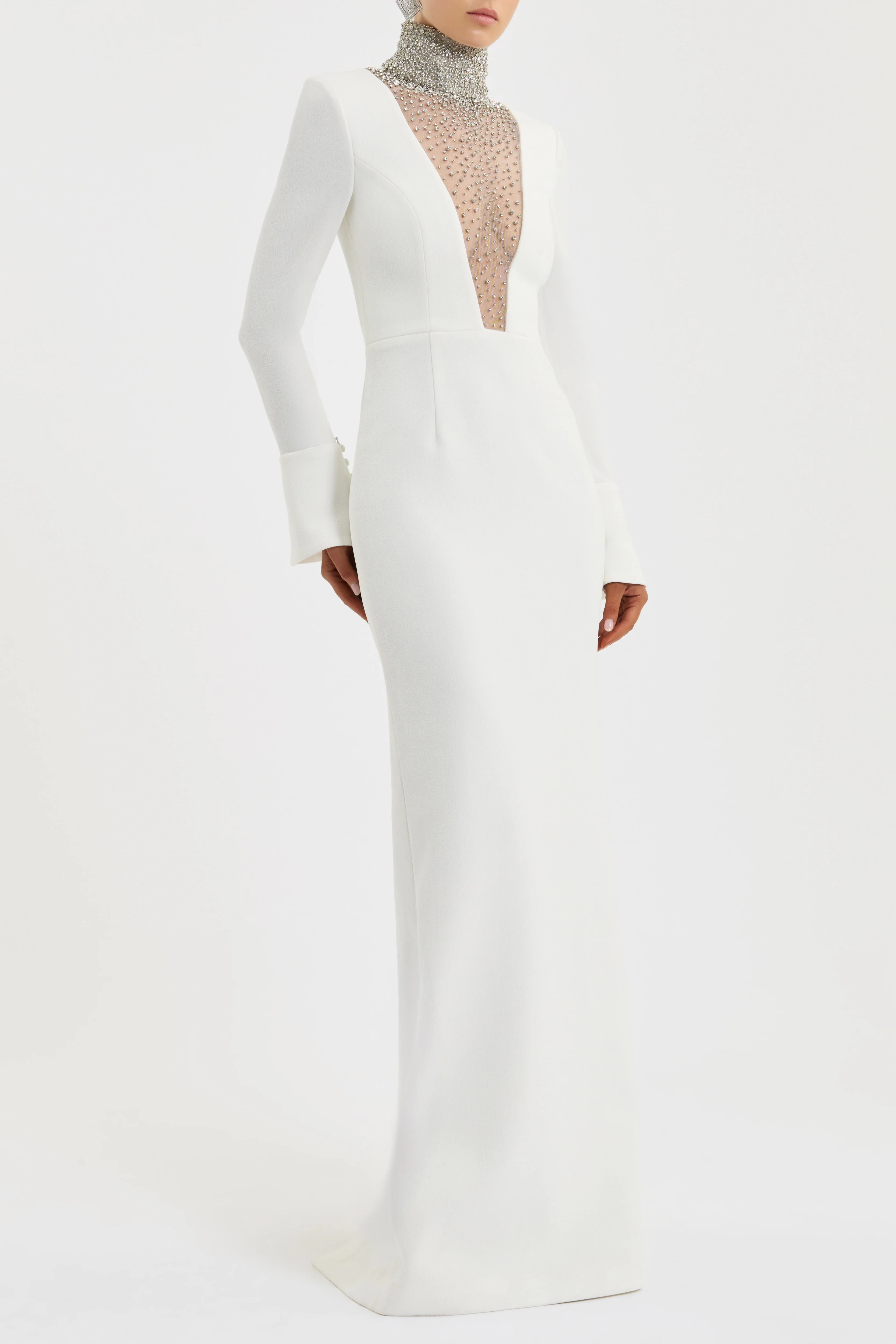 Melva Long Sleeve Gown - Image 3