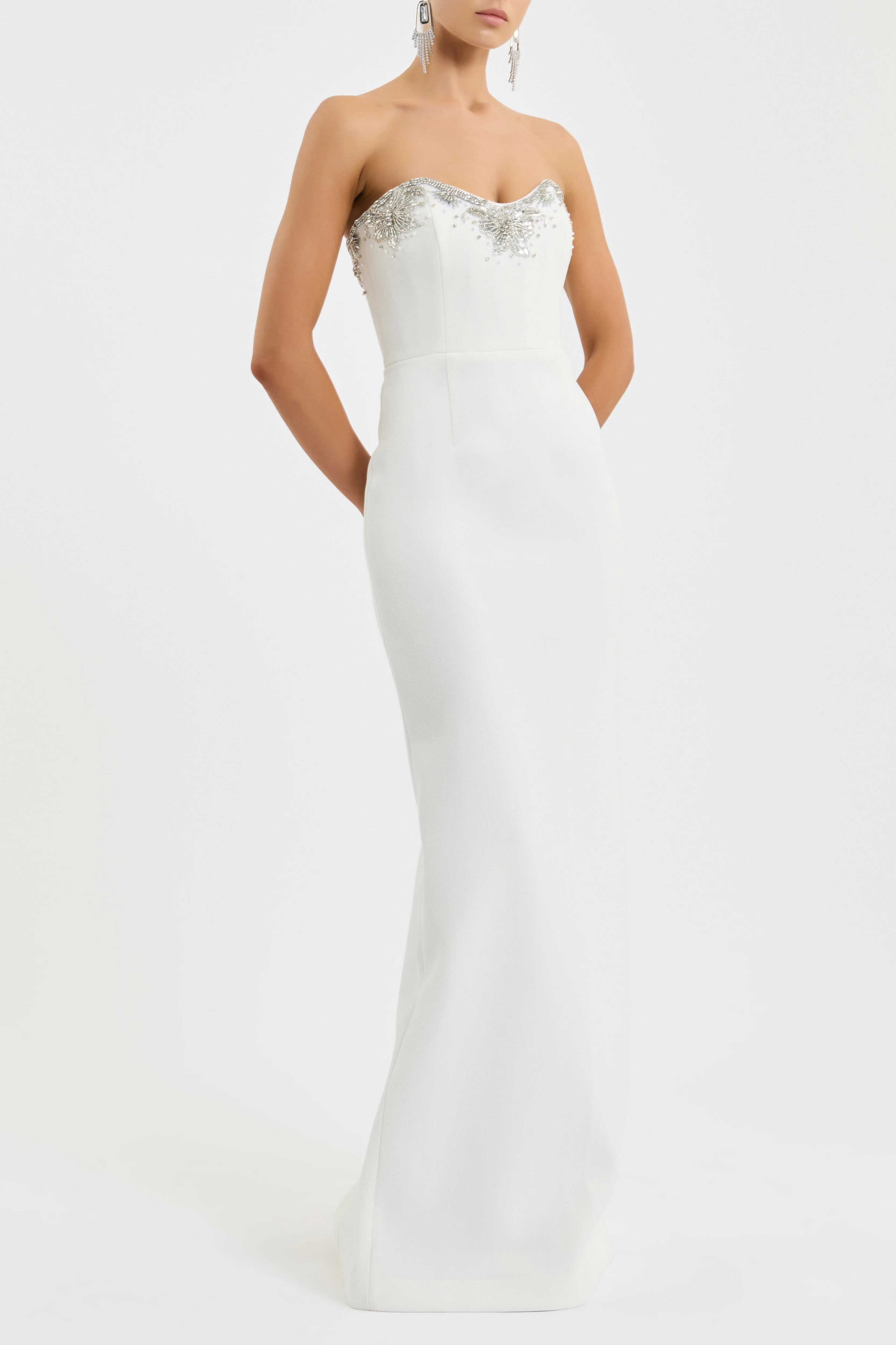 Melva Strapless Gown - Image 3