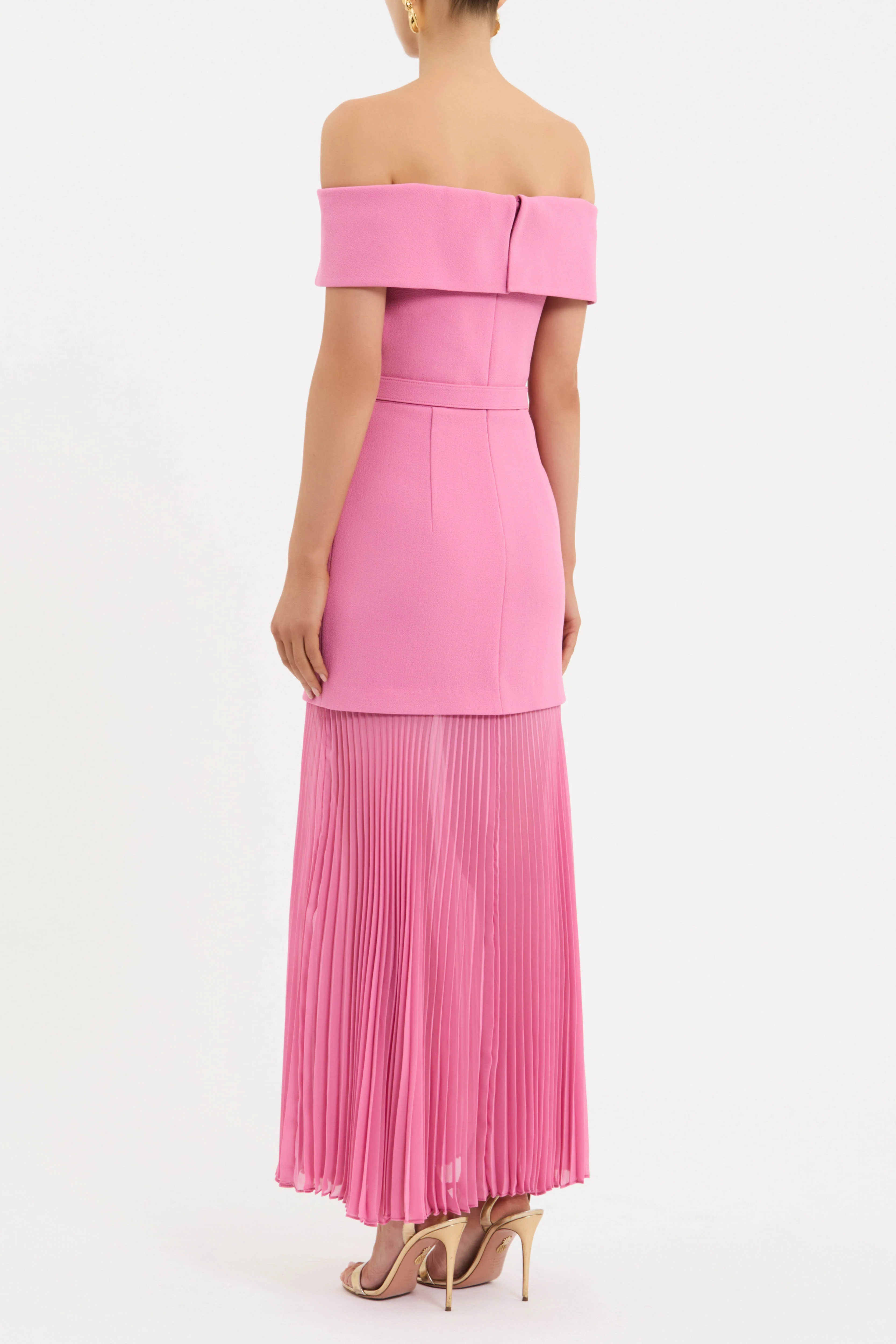 Muriel Off The Shoulder Midi Dress - Image 4