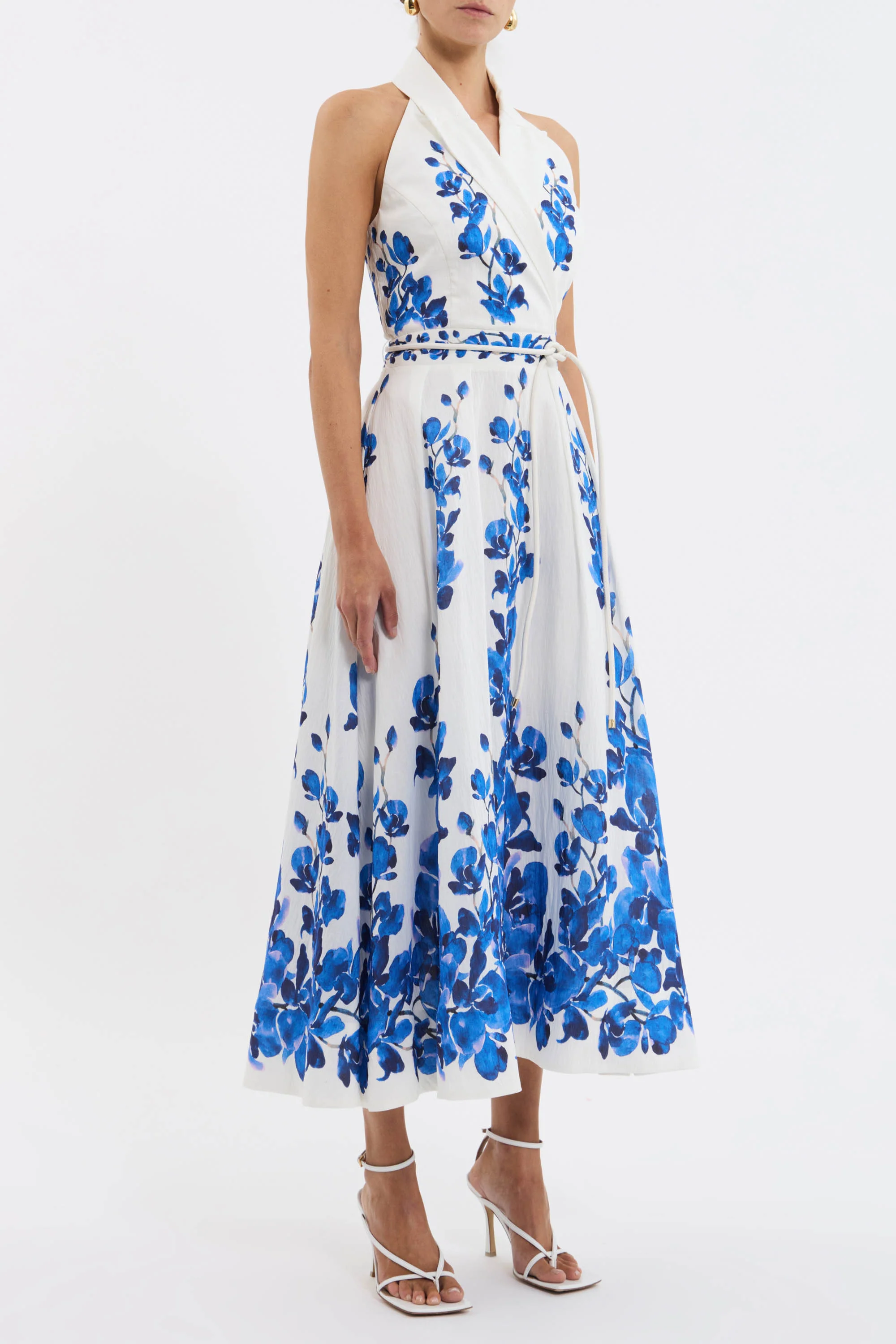 Orchid Blues Midi Dress - Image 3