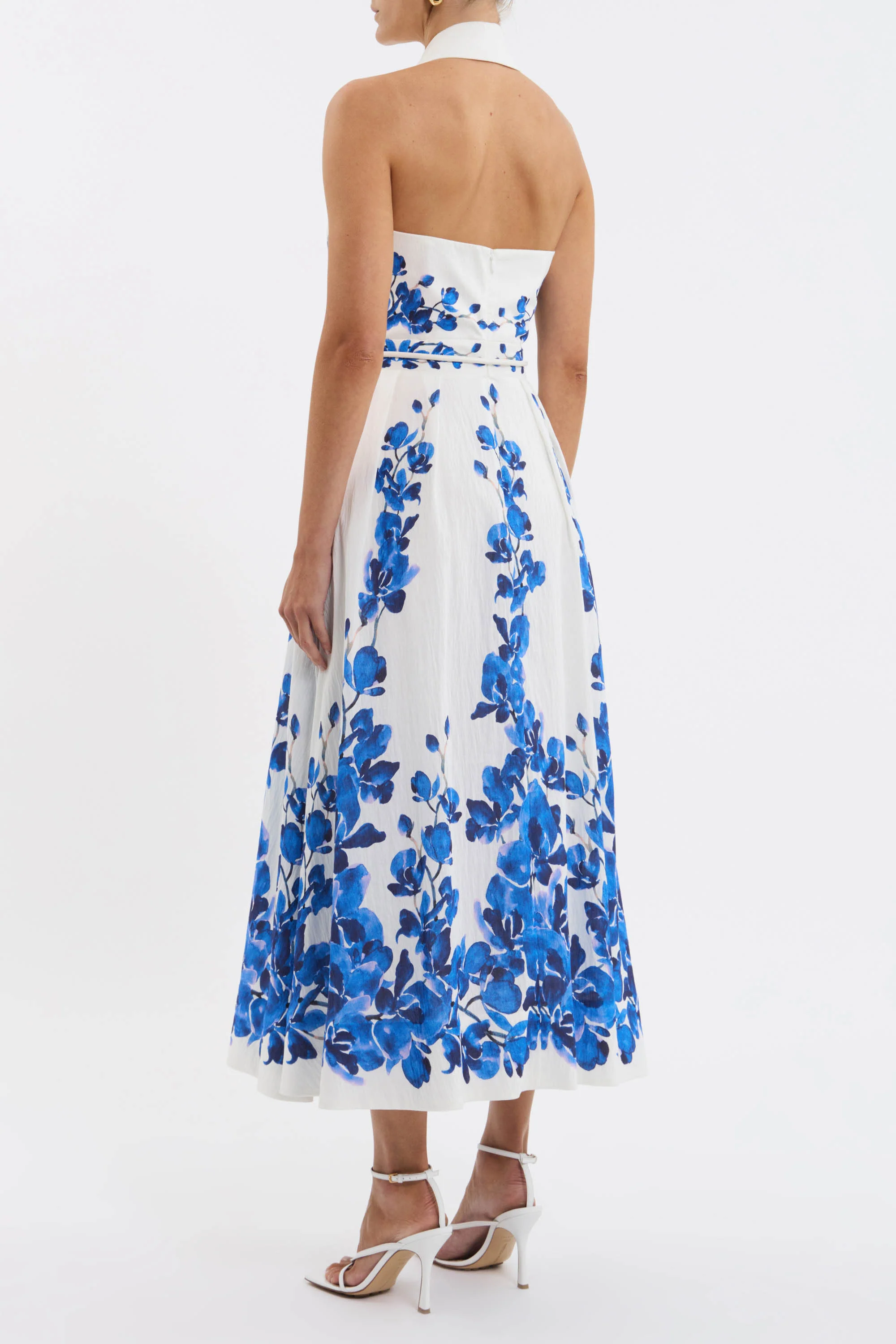 Orchid Blues Midi Dress - Image 4