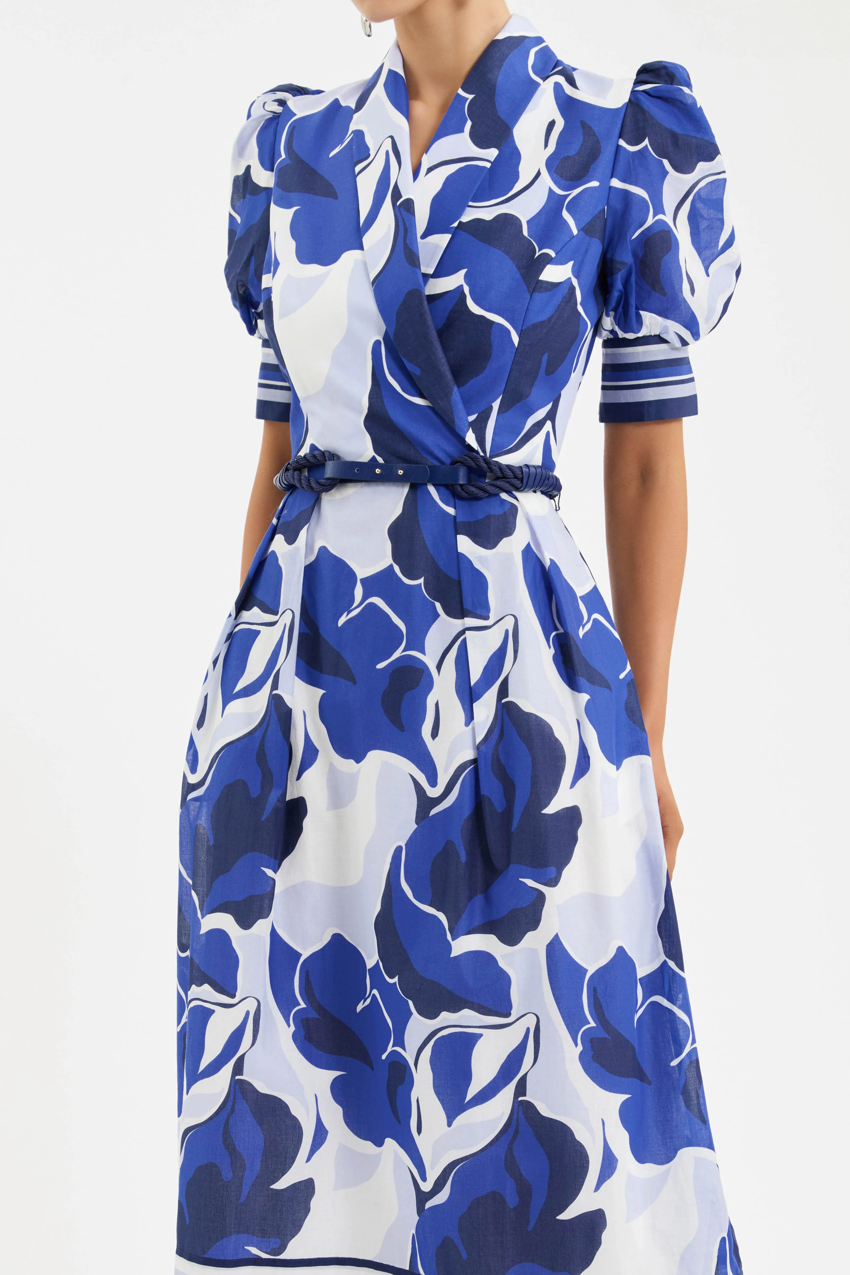Paros Short Sleeve Midi Dress - Image 5