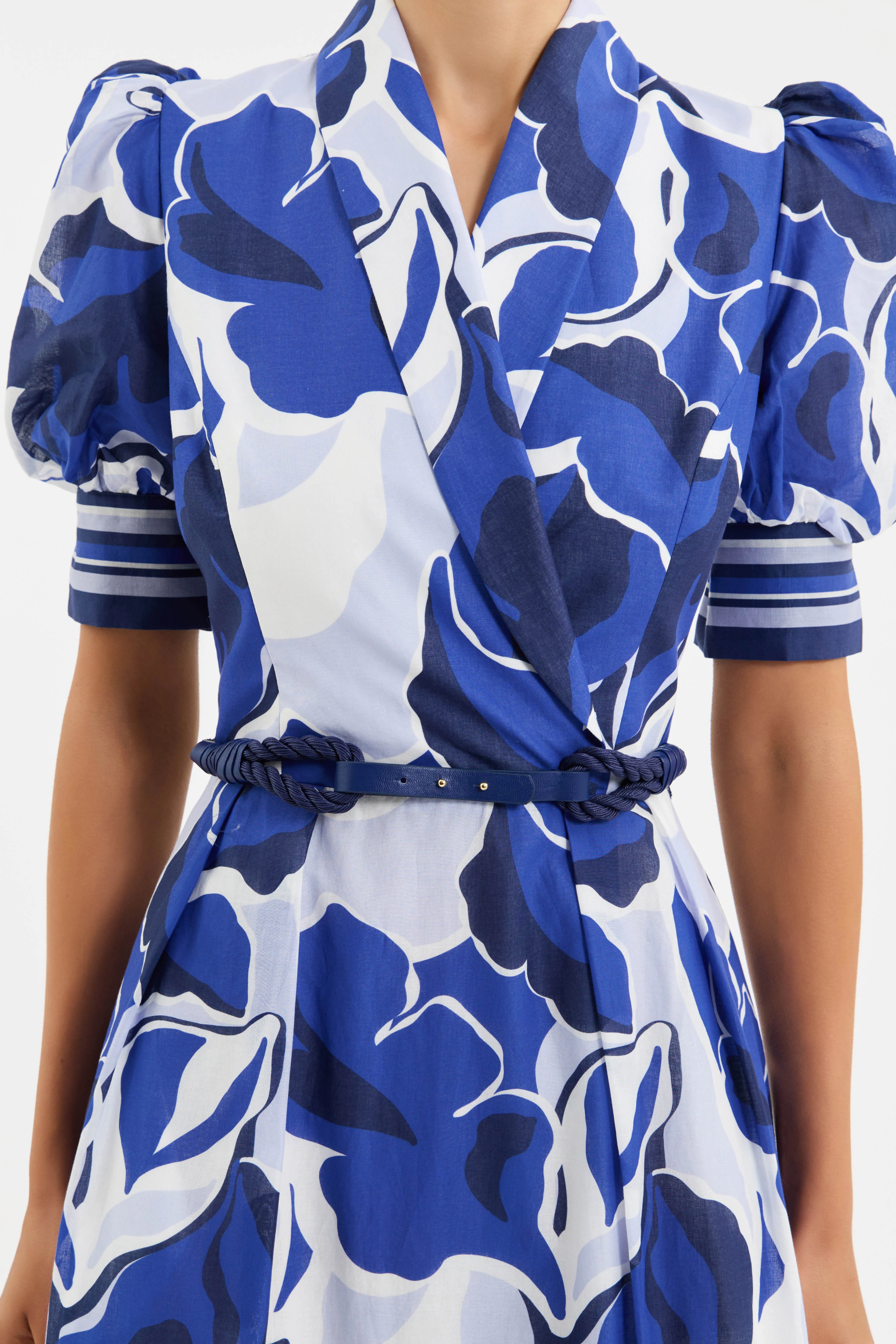 Paros Short Sleeve Midi Dress - Image 6