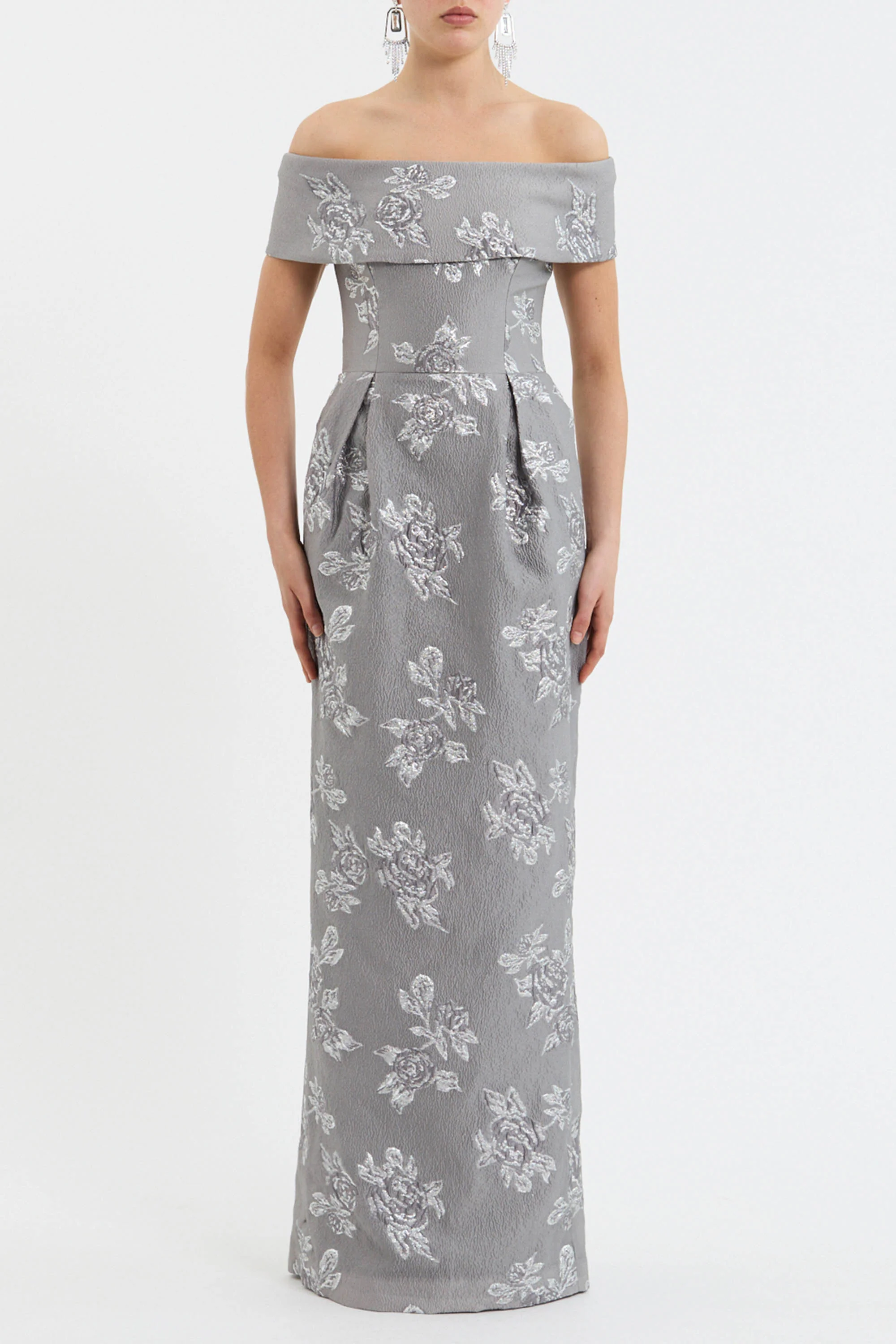 Ruth Off The Shoulder Gown - Image 2