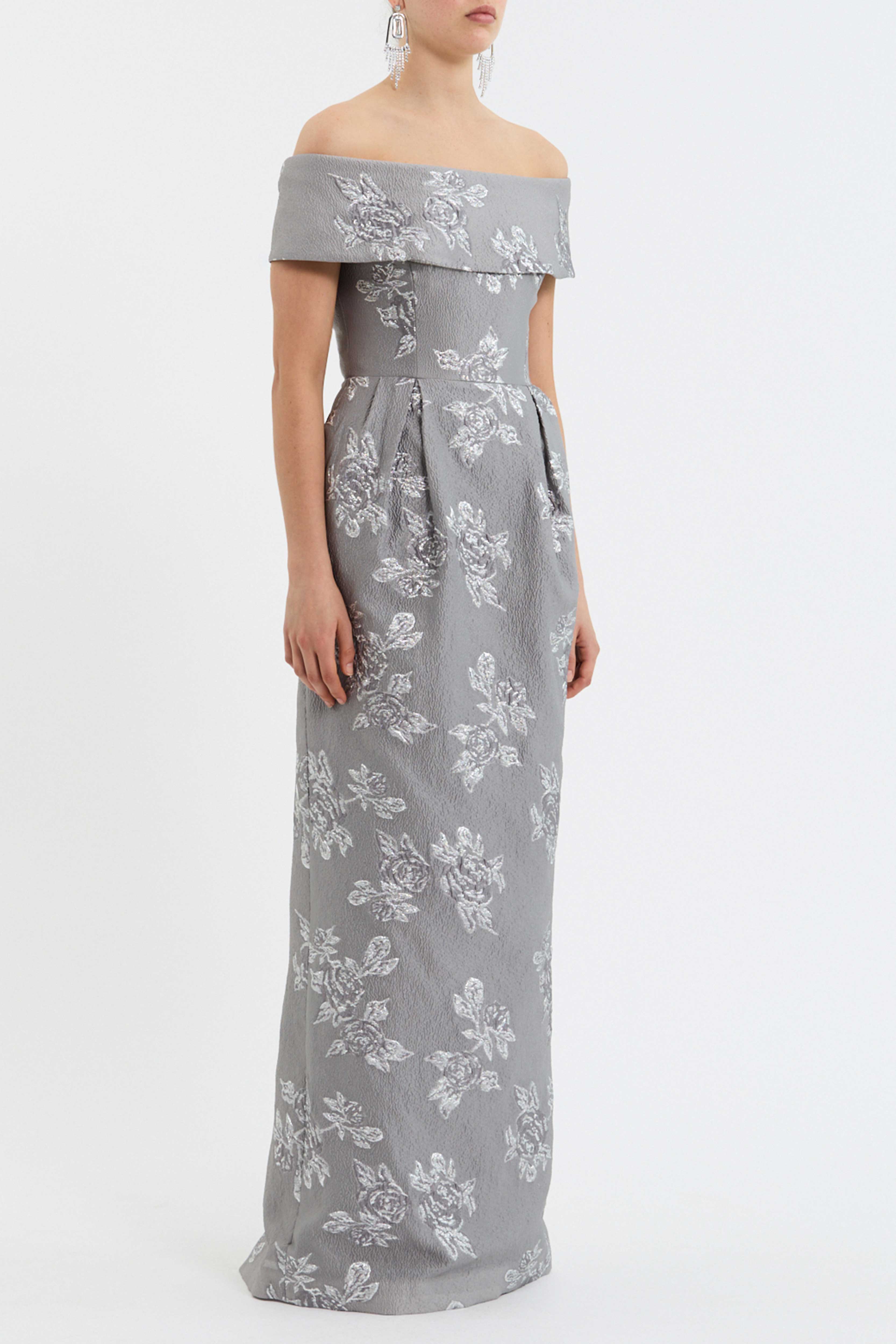 Ruth Off The Shoulder Gown - Image 3