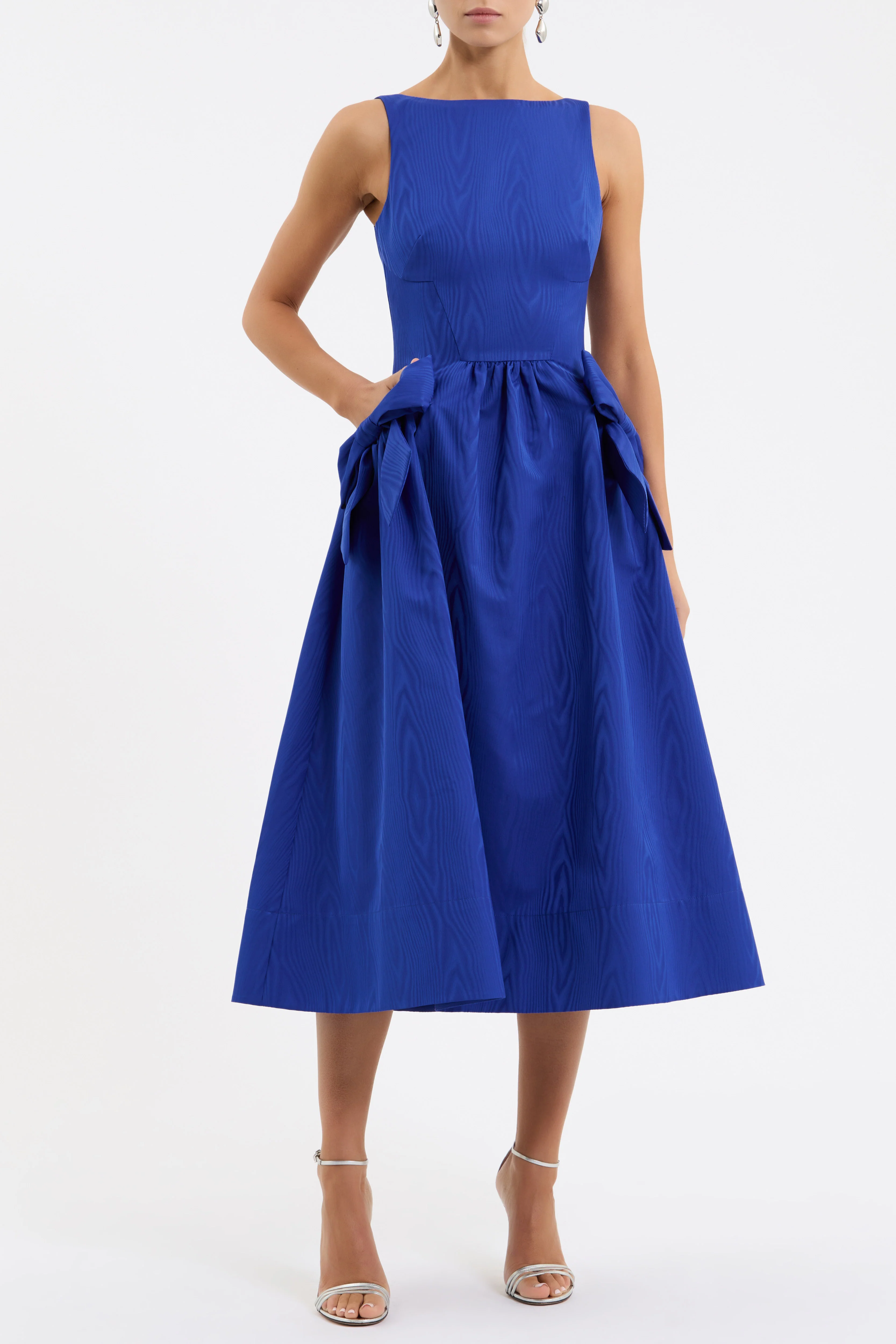 Teles Bow Midi Dress - Image 2